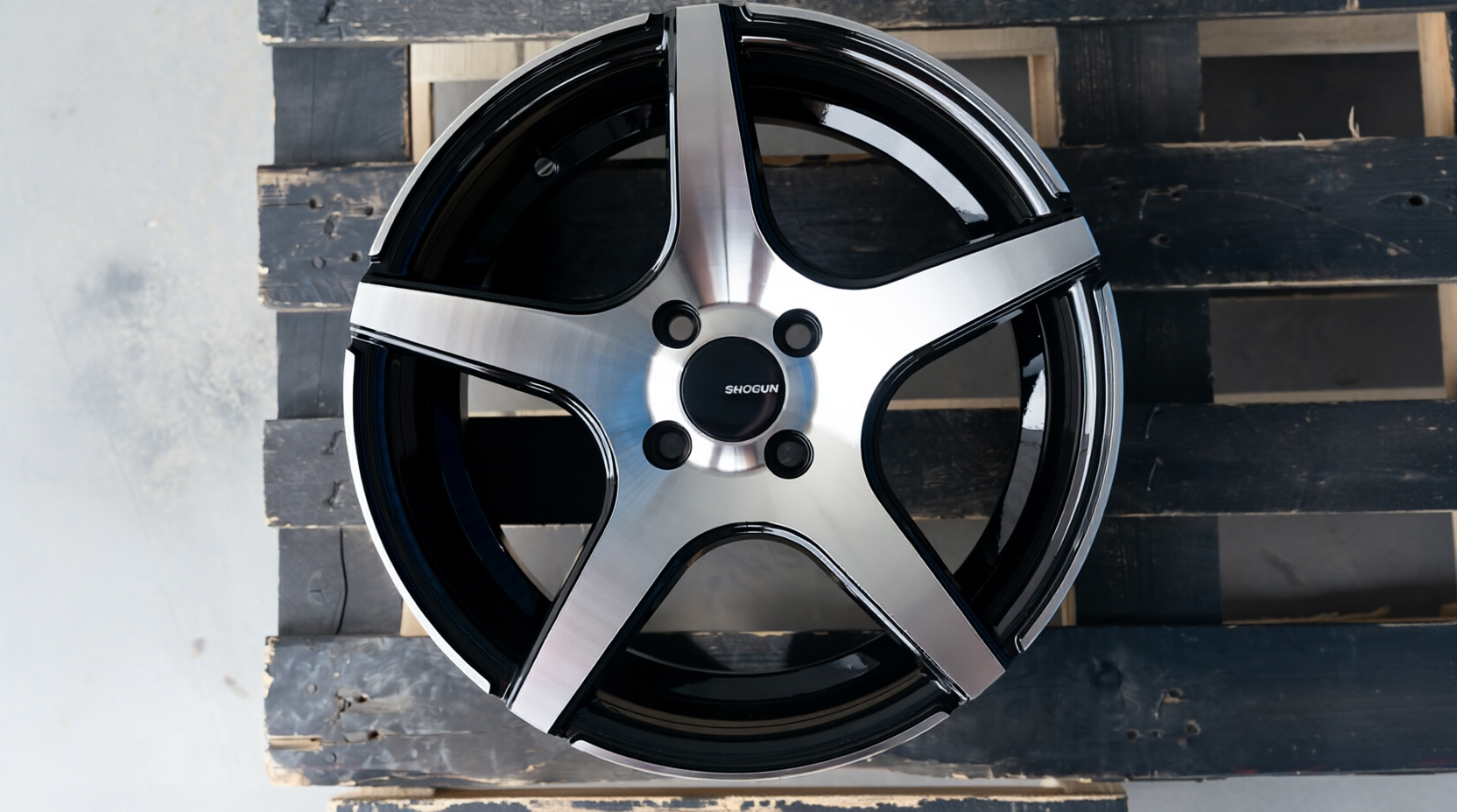NEW! Комплект дисков Shogun H5 R16 7.0J ET35 4*100 (S203)