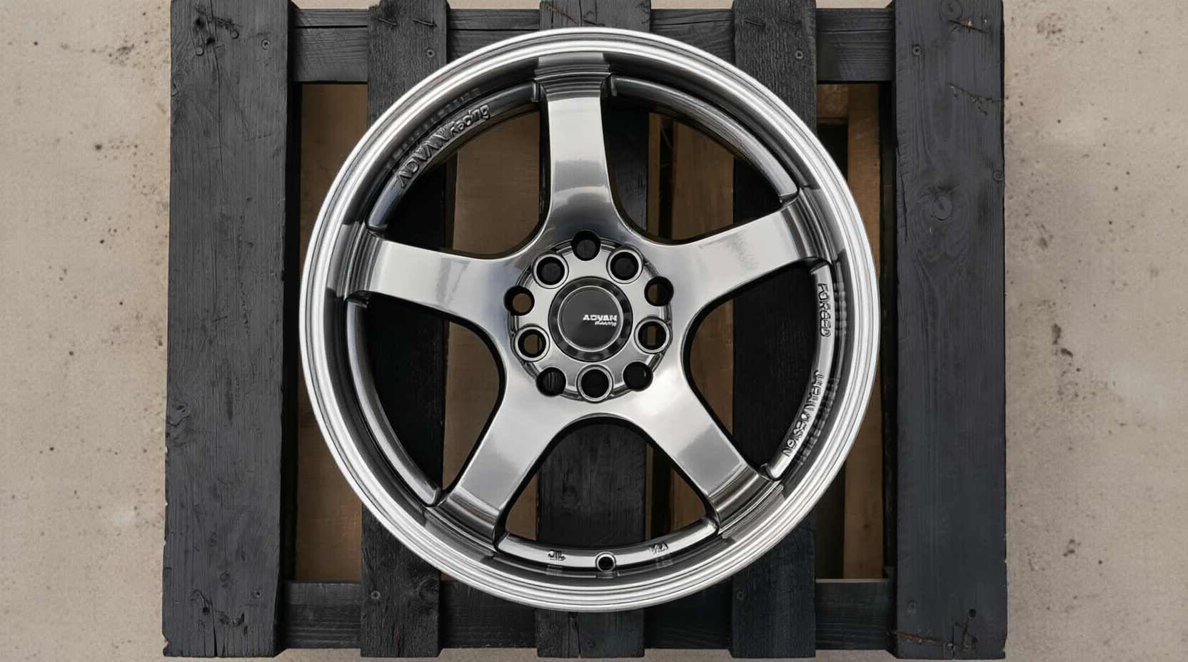 NEW! Комплект Style Advan GT R16 7.0j ET38 5*100/5*114.3 (E065)