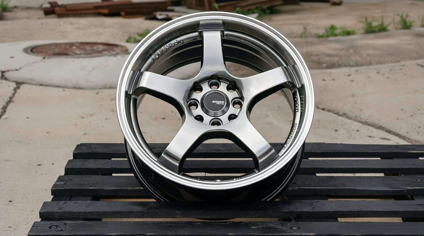 NEW! Комплект Style Advan GT R16 7.0j ET38 4*100/4*108 (E064)