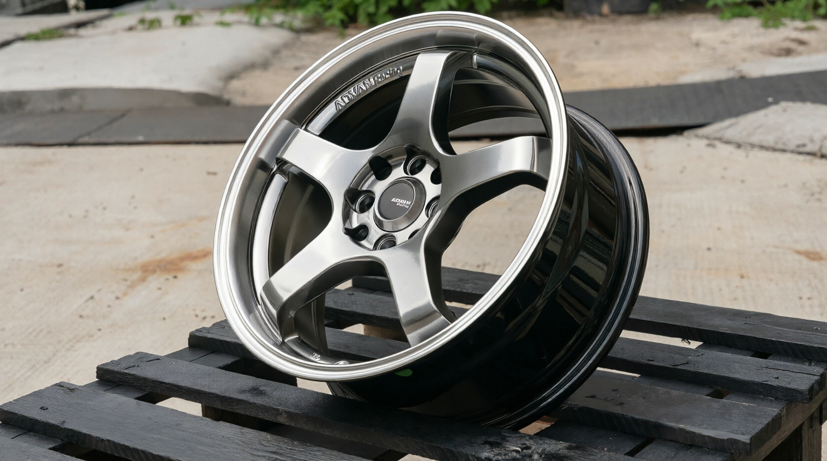 NEW! Комплект Style Advan GT R16 7.0j ET38 4*100/4*108 (E064)