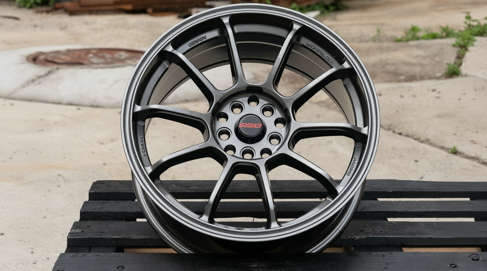 NEW! Диповые Volk Racing ZE40 R17 7.5jj ET+32 5*100/114.3 (D212)