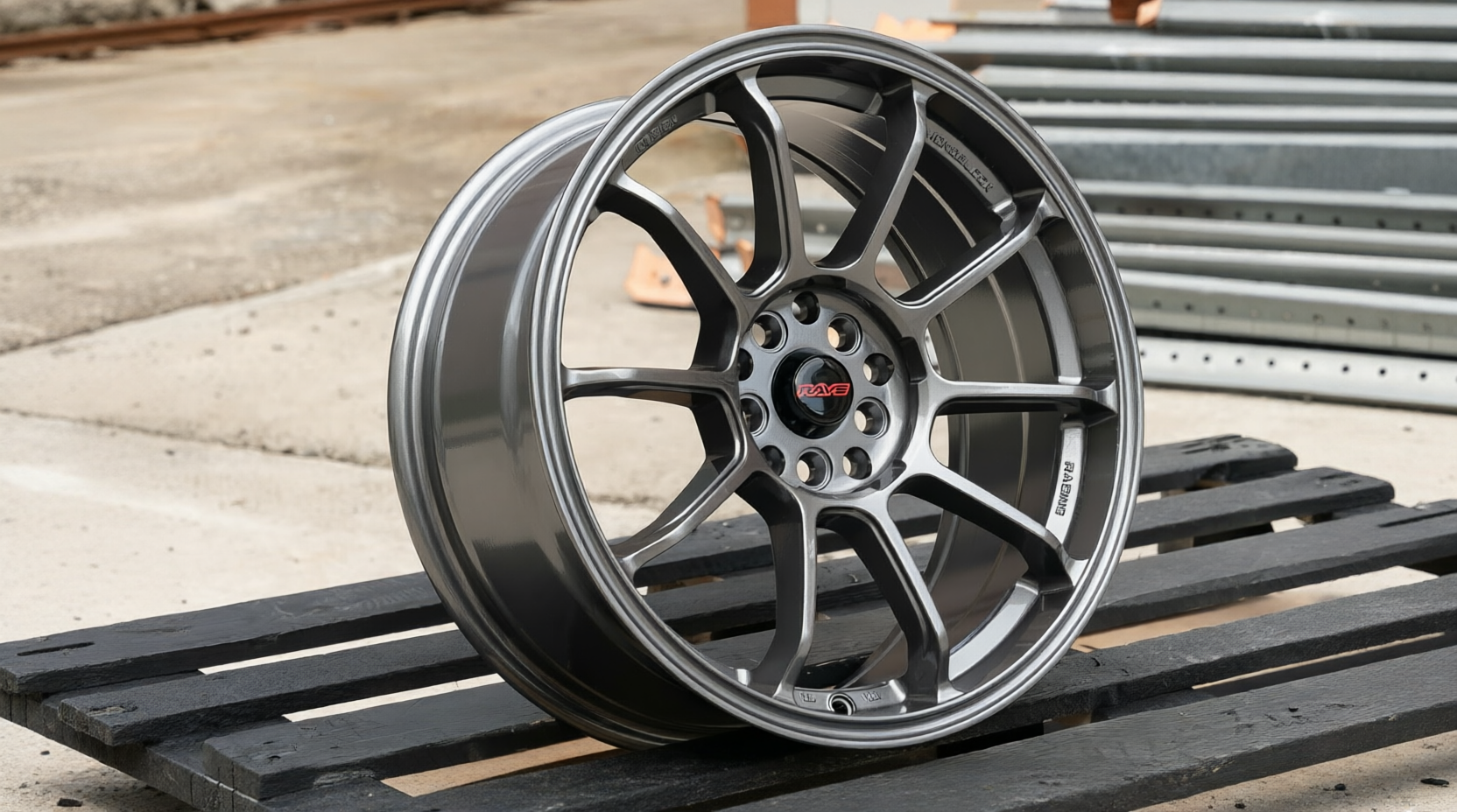 NEW! Диповые Volk Racing ZE40 R17 7.5jj ET+32 5*100/114.3 (D212)
