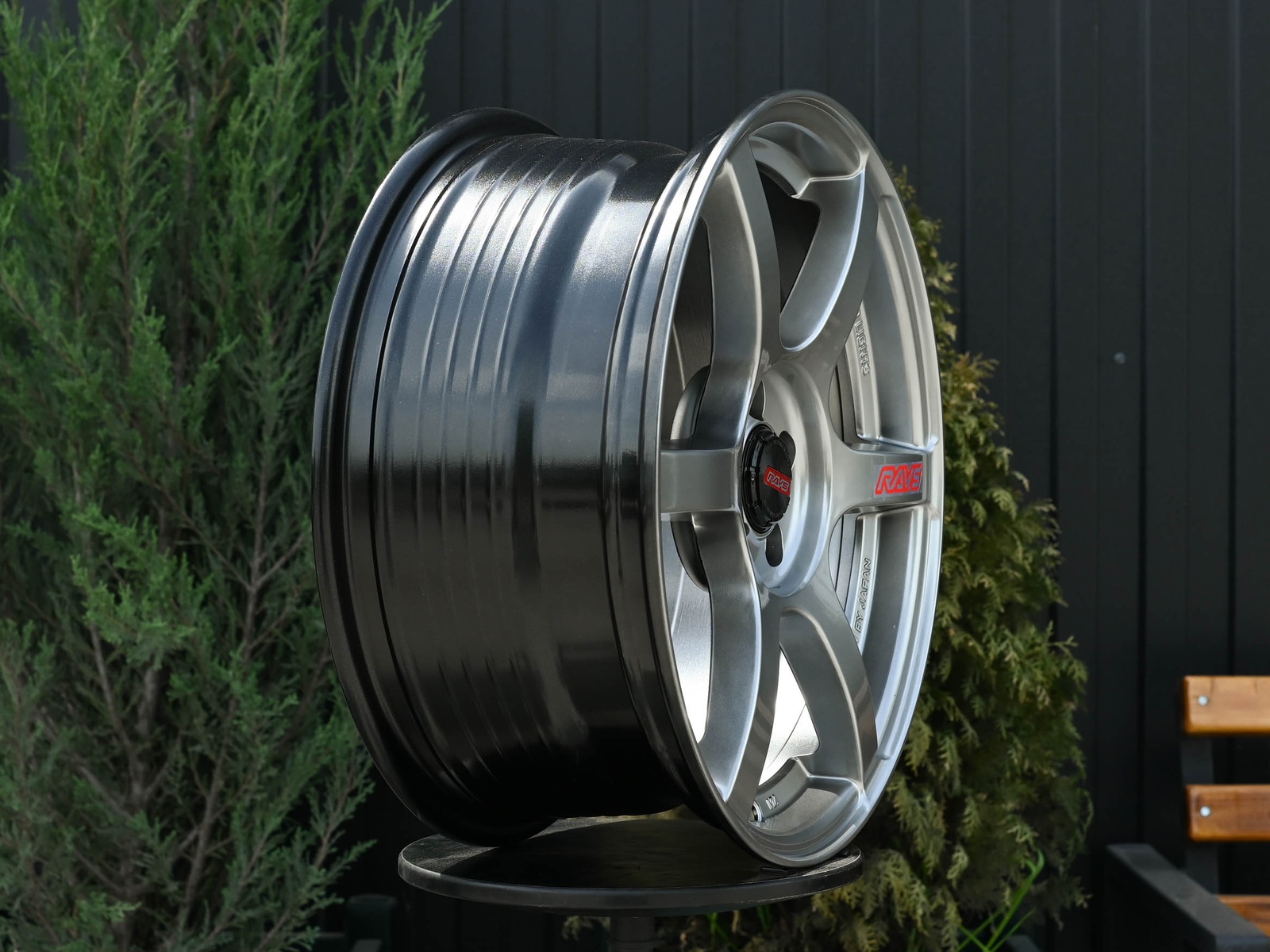 R17 Taigiro F203 7.5J ET40 5*100 Темный хром