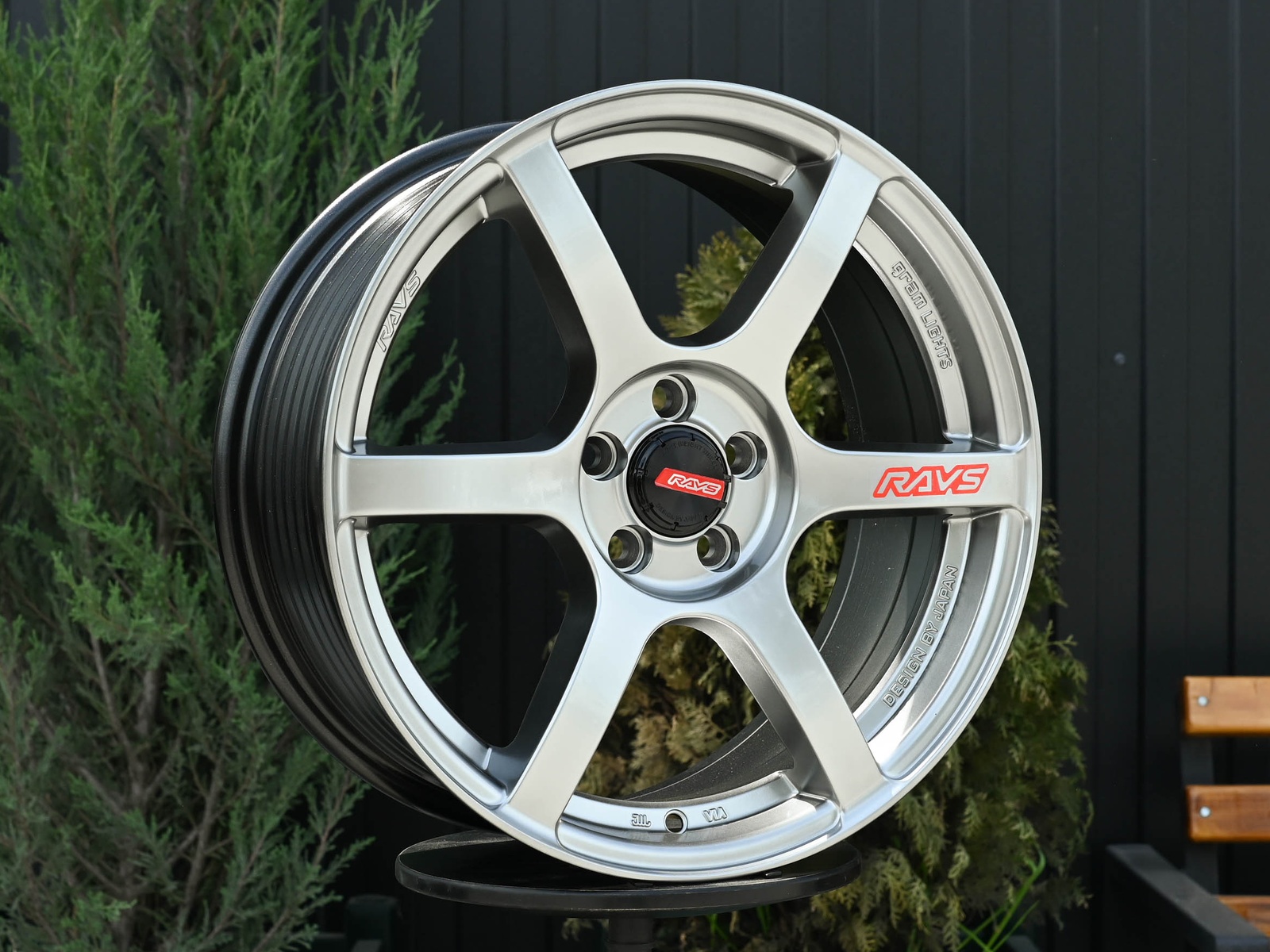 R17 Taigiro F203 7.5J ET40 5*100 Темный хром