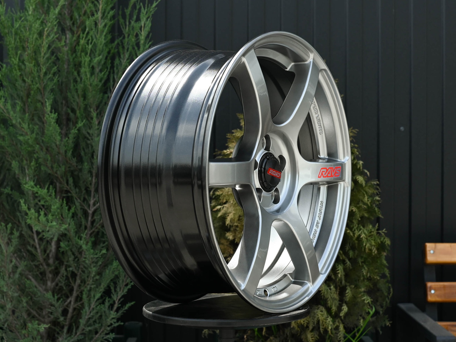 R17 Taigiro F203 7.5J ET40 5*100 Темный хром