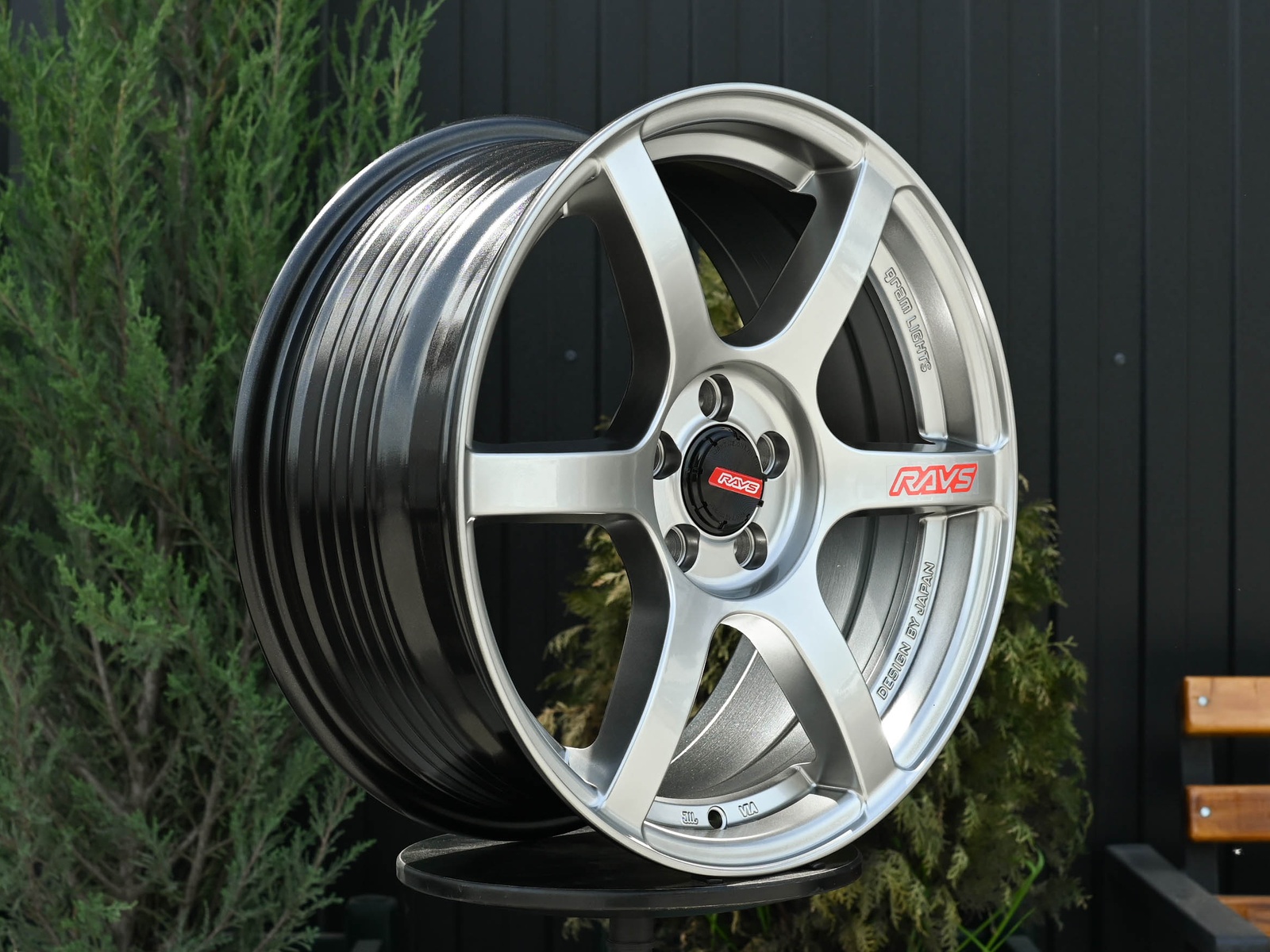 R17 Taigiro F203 7.5J ET40 5*100 Темный хром