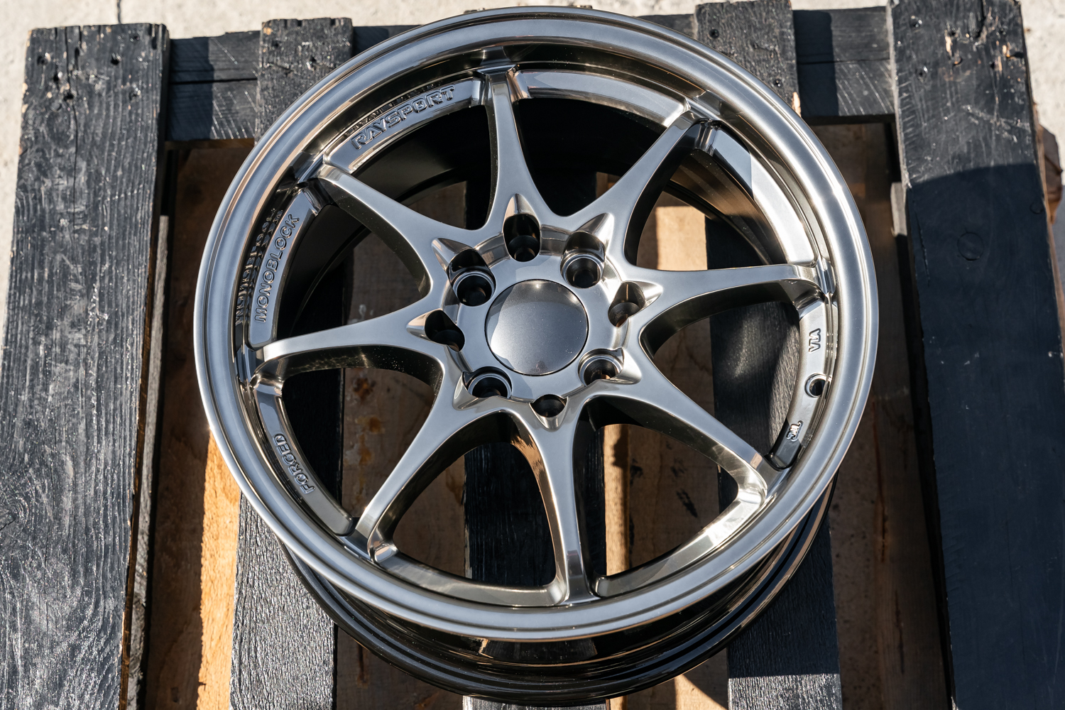 NEW! Комплект дисков RGW YL8890 R15 7.0j ET35 4*100/4*114.3 (T512) RAYS Volk Racing CE28N