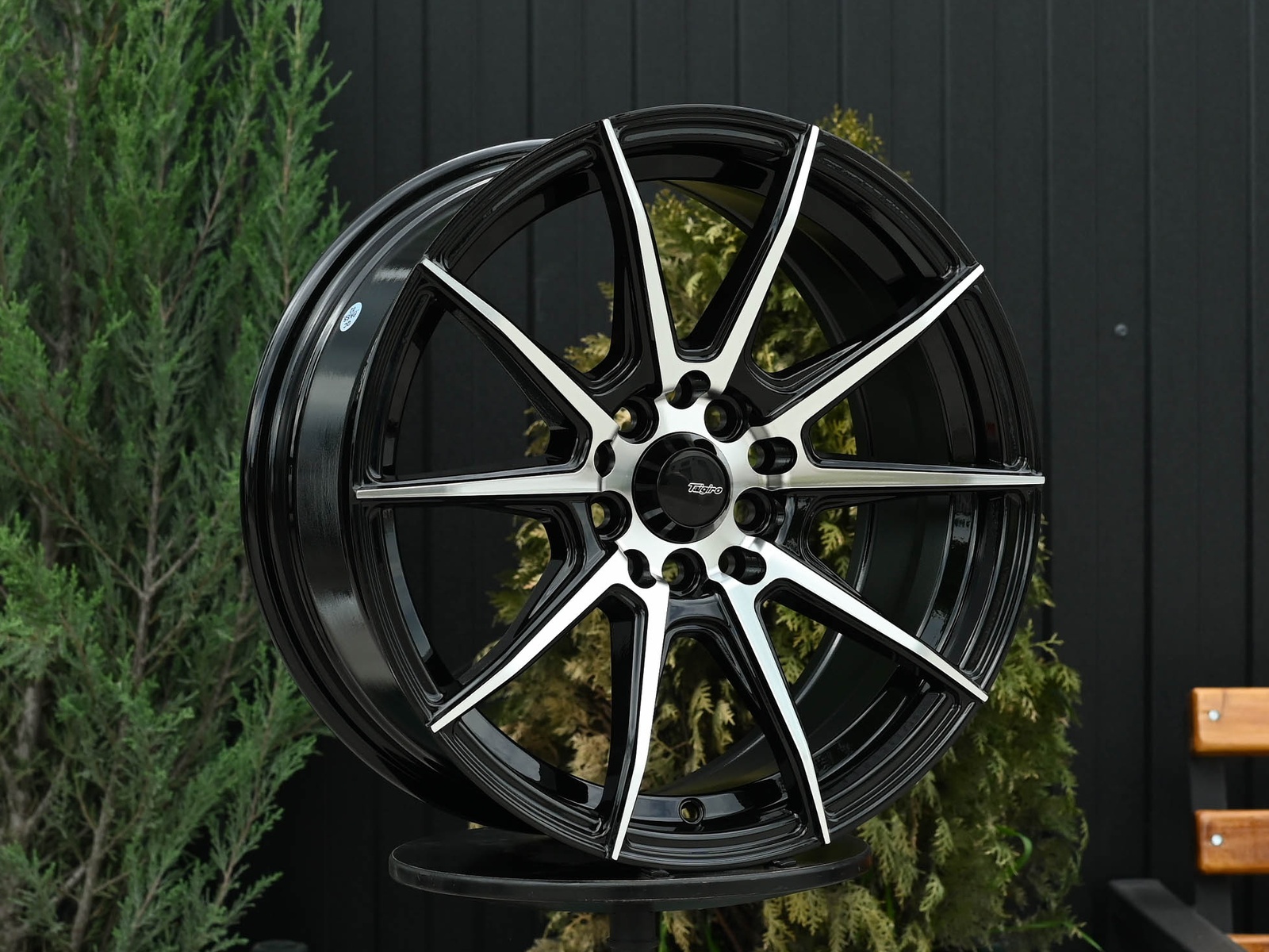 R16 Taigiro Spider 7.0J ET35 5*100/114.3 Черный ФЗ