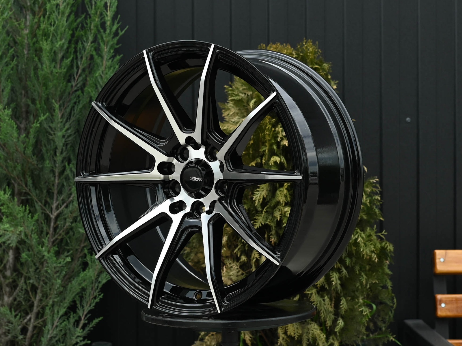 R16 Taigiro Spider 7.0J ET35 5*100/114.3 Черный ФЗ