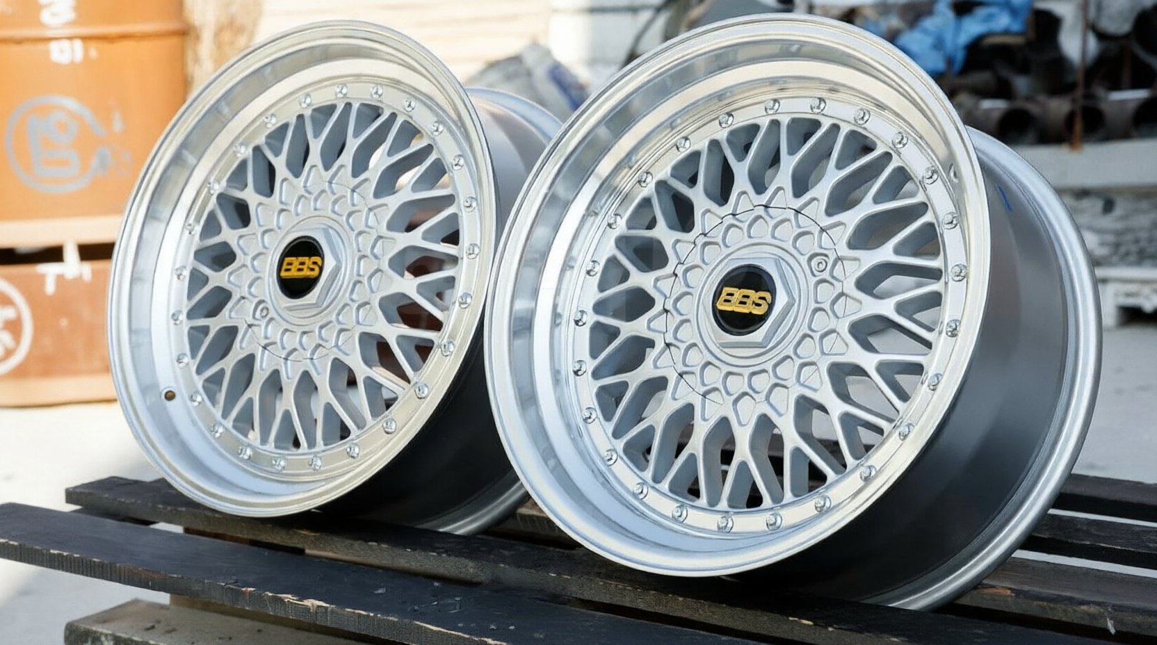 NEW! Комплект BBS RS R17 7.5/8.5J ET30 5*114.3 / 5*100 (F135 F136) NN