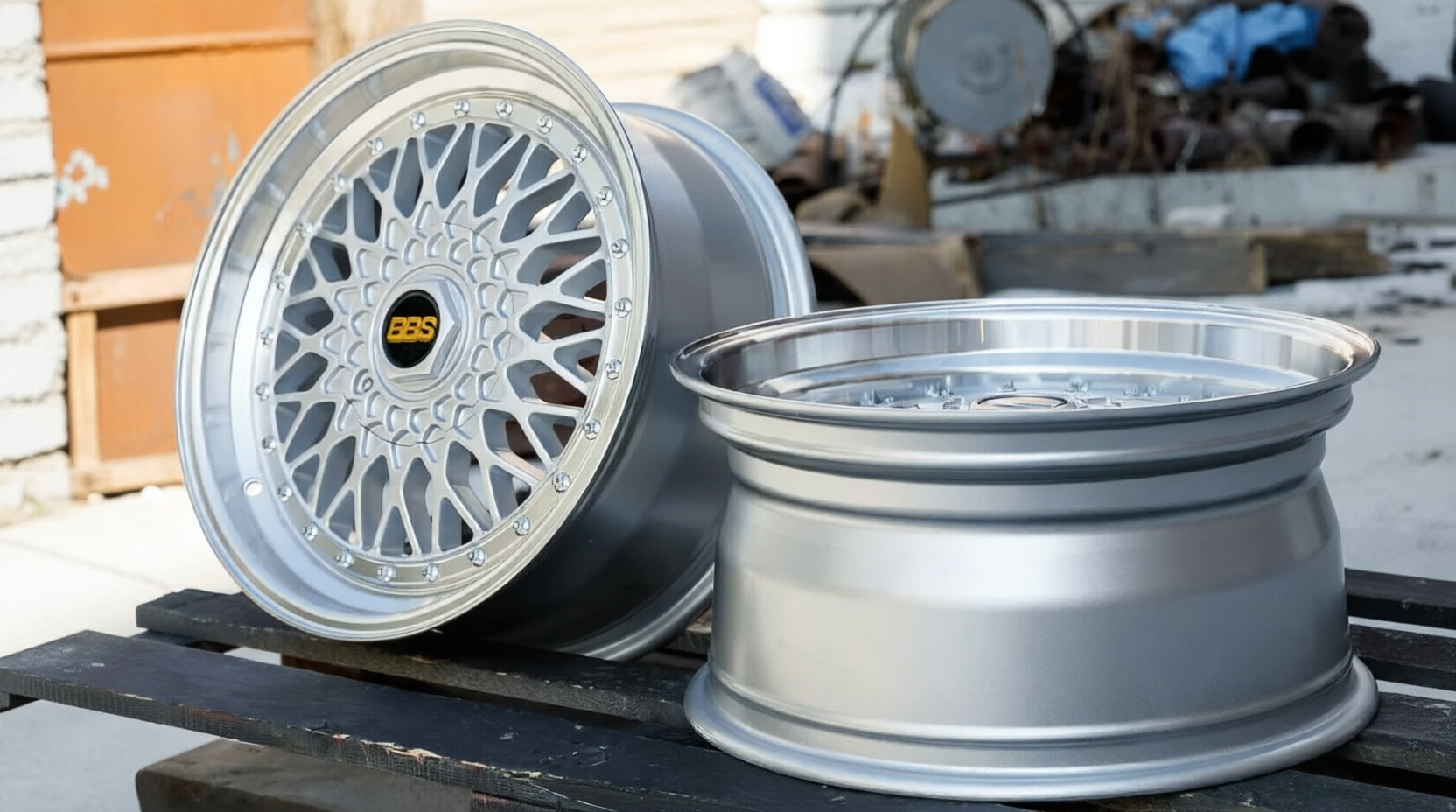 NEW! Комплект BBS RS R17 7.5/8.5J ET30 5*114.3 / 5*100 (F135 F136) NN
