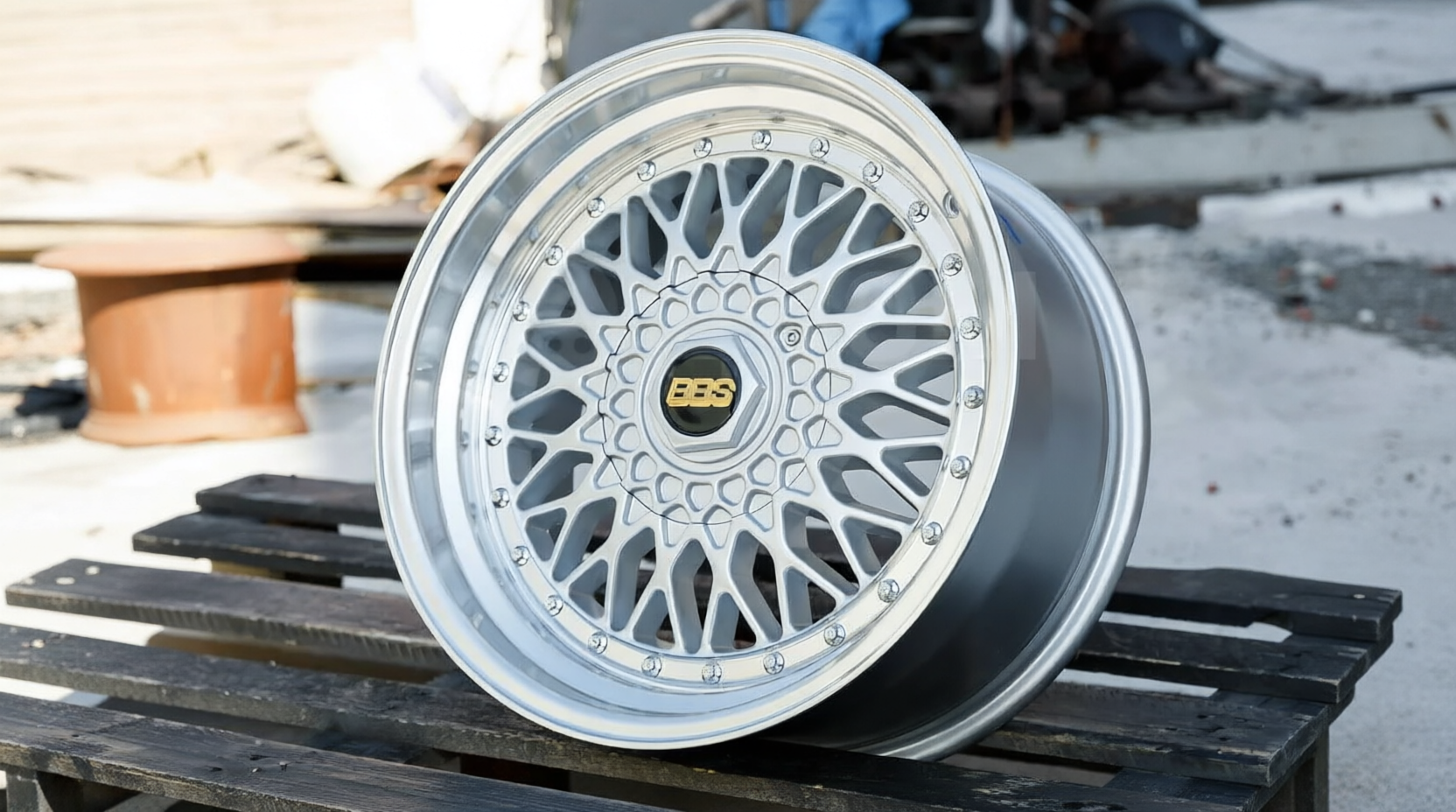 NEW! Комплект дисков BBS RS R17 8.5J ET30 5*114.3 / 5*100 (F136) NN