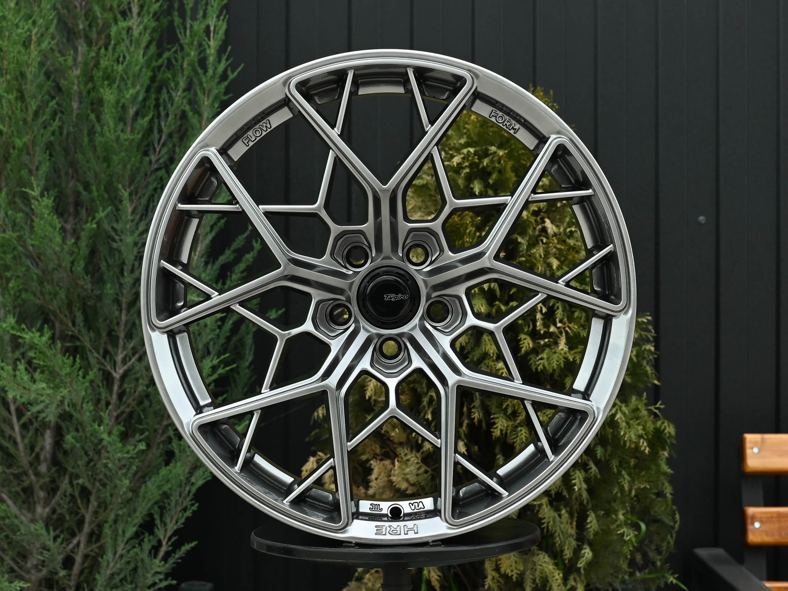 R16 HRE FF10 Стиль 6.5J ET38 5*100 Темный хром
