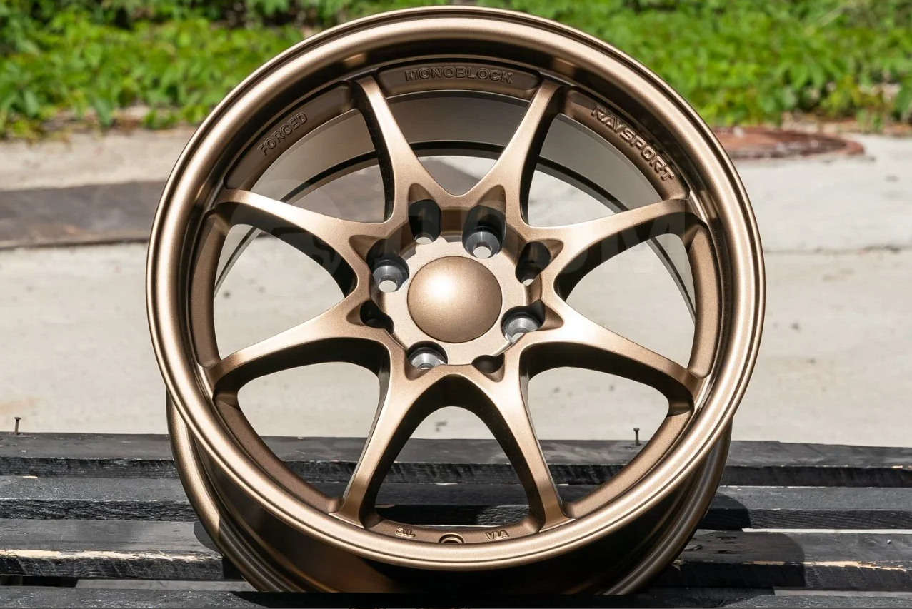 NEW! Комплект дисков RGW YL8890 R15 7.0j ET35 4*100/4*114.3 (T599) RAYS Volk Racing CE28N