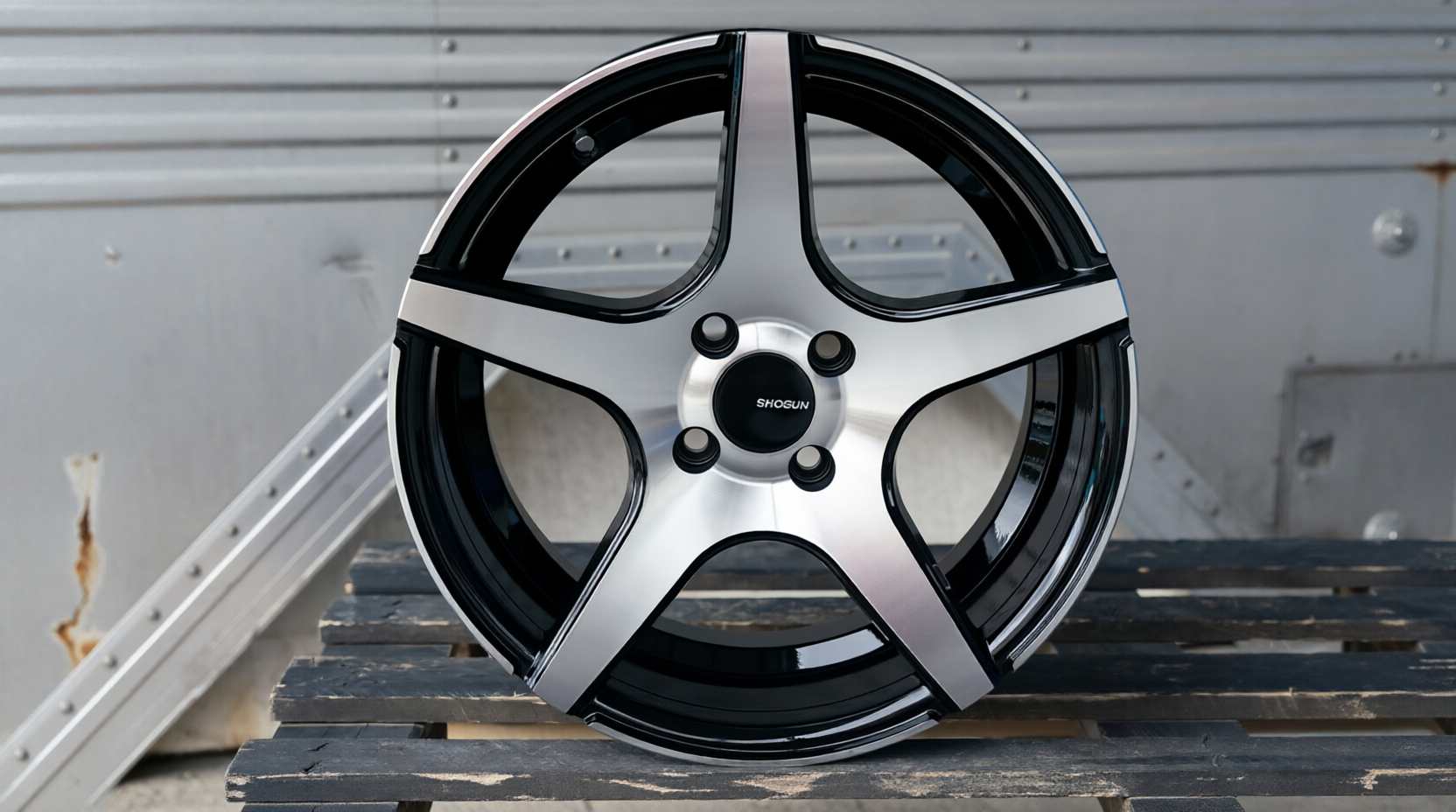 NEW! Комплект дисков Shogun H5 R15 7.0J ET25 4*100 (S177) NN