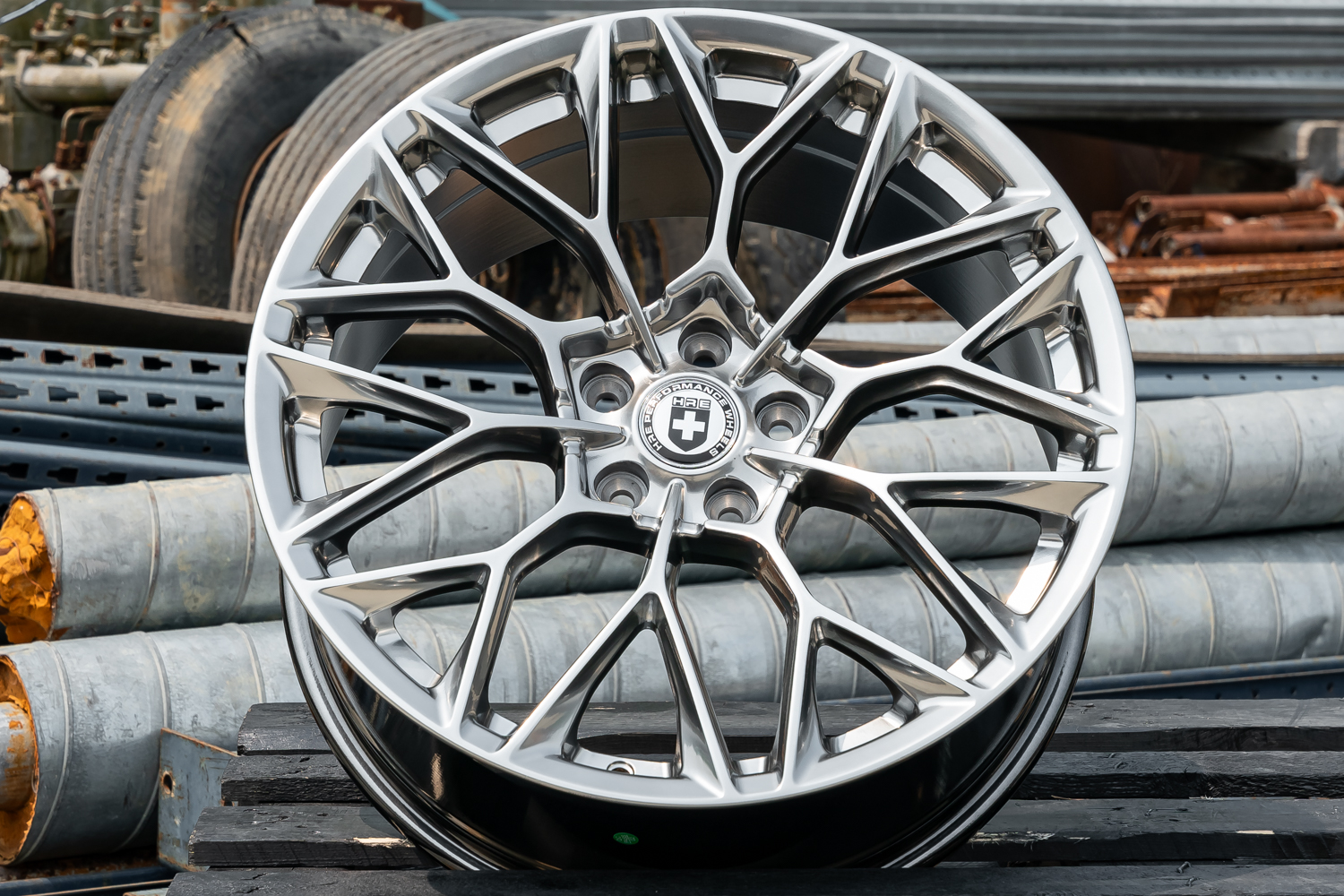 NEW! Комплект дисков HRE P200 FF R19 8.5j ET35 5*112 (B188) NN