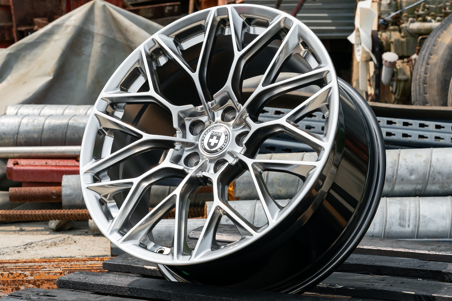 NEW! Комплект дисков HRE P200 FF R19 8.5j ET35 5*112 (B188) NN