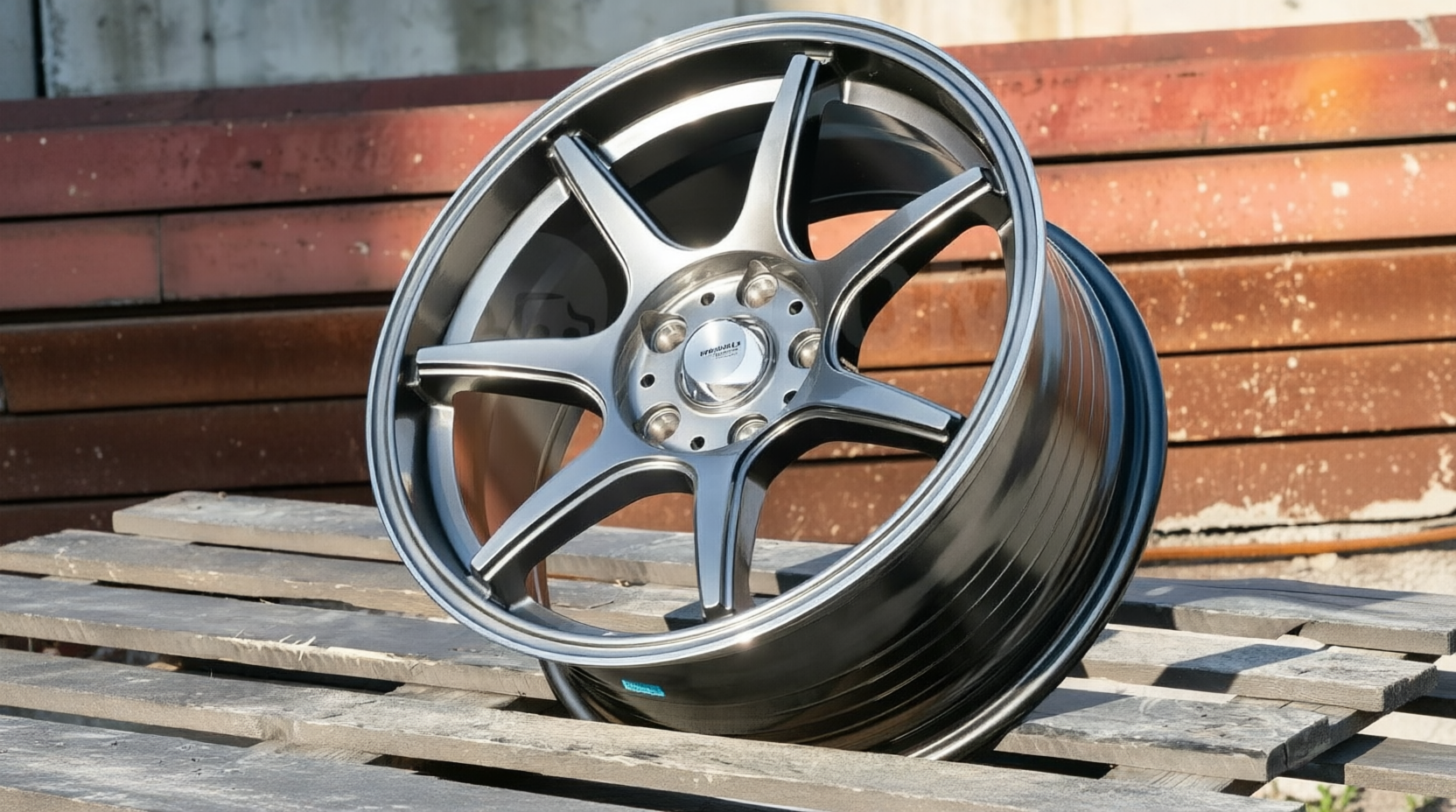 NEW! Комплект Style Advan T7 R17 8.0jj ET35 5*114.3 (FF068-1) NN