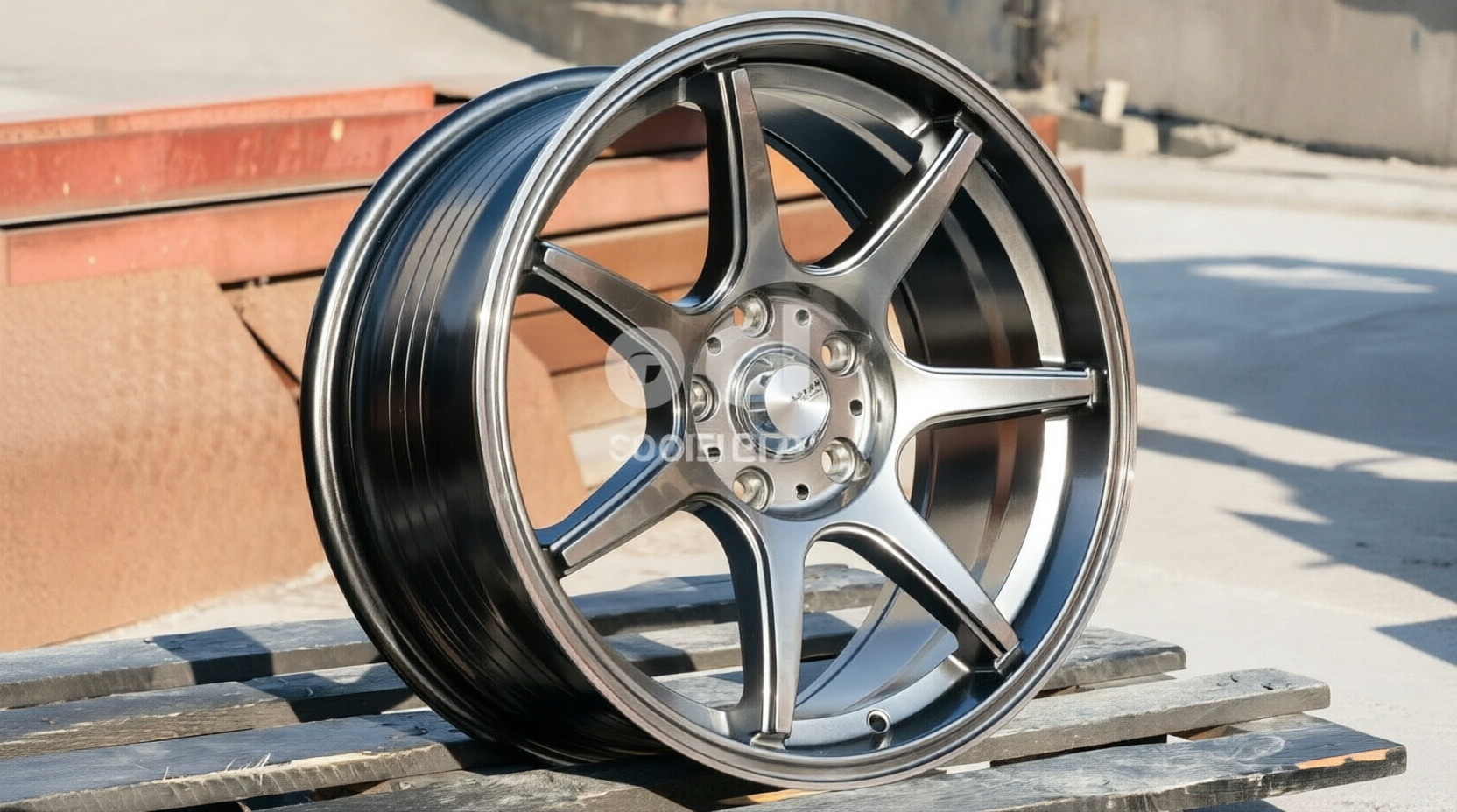 NEW! Комплект Style Advan T7 R17 8.0jj ET35 5*114.3 (FF068-1) NN