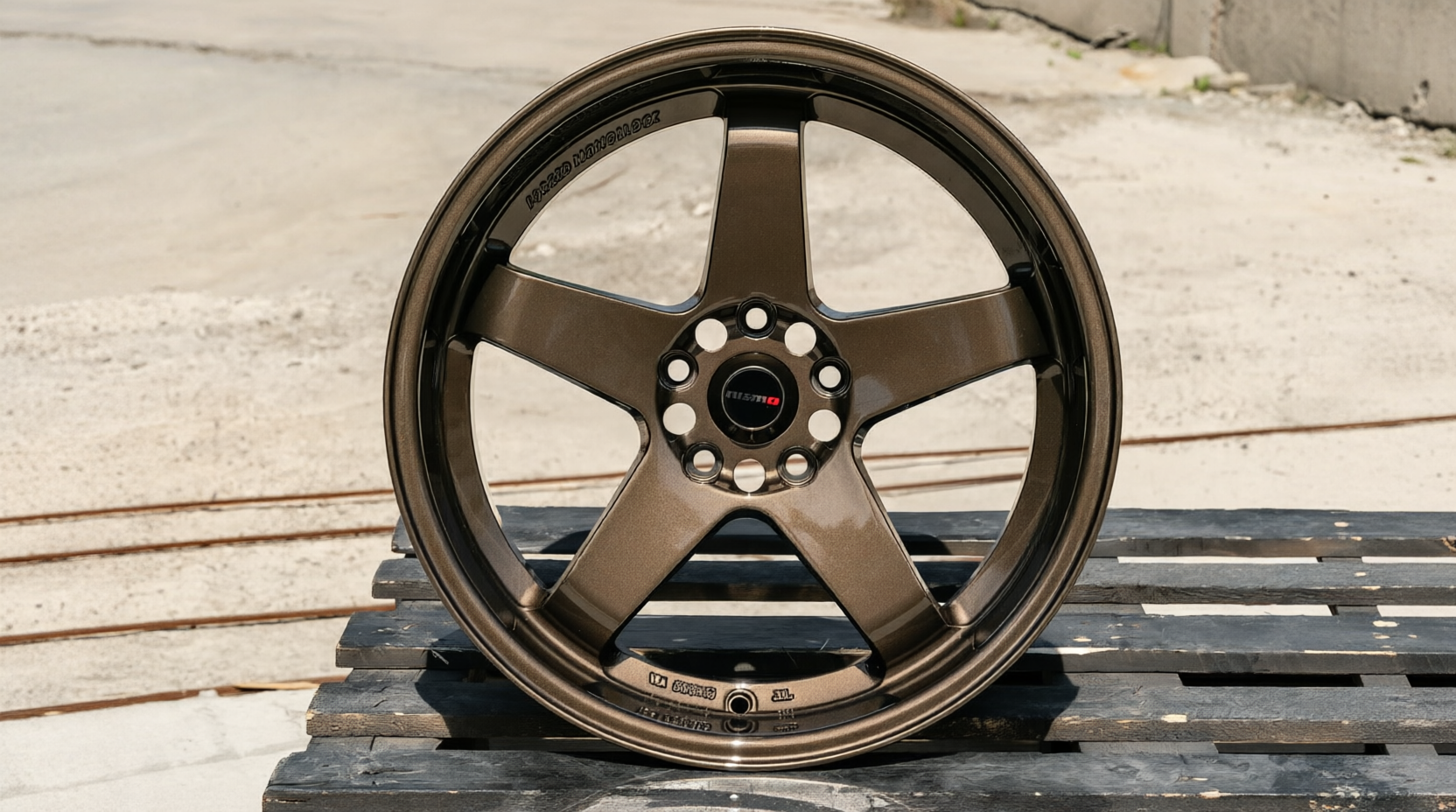 NEW! Комплект дисков Style Nismo LM R18 9.5j ET12 5*114,3 (J118) NN