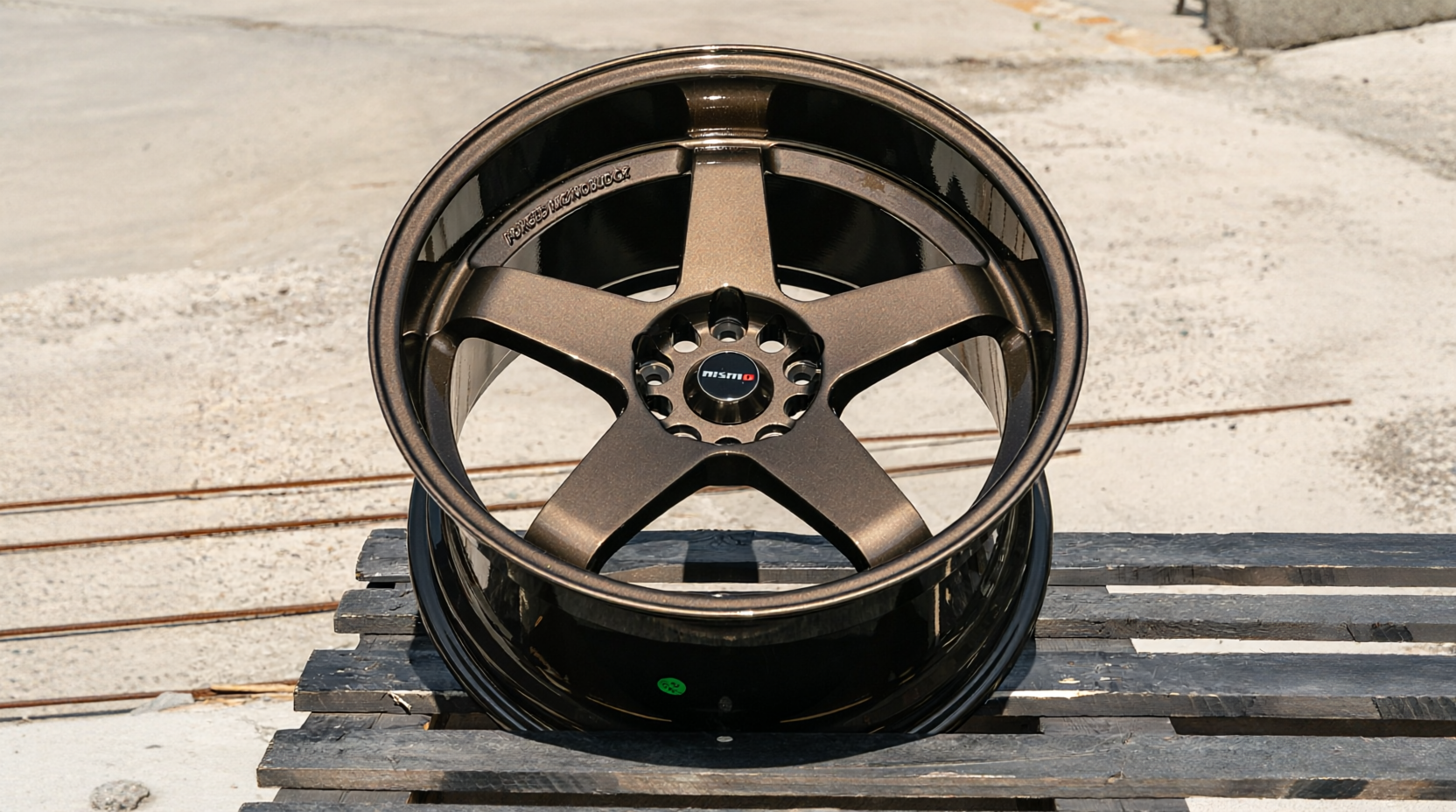 NEW! Комплект дисков Style Nismo LM R18 9.5j ET12 5*114,3 (J118) NN