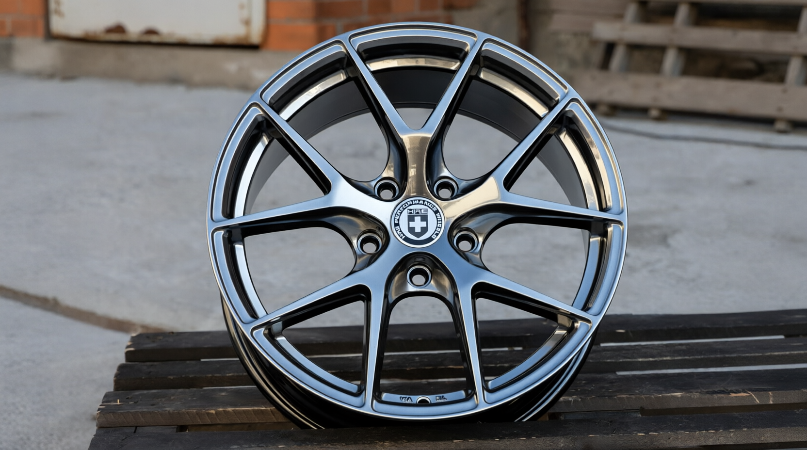 NEW! Комплект дисков HRE Style P101 R17 7.5j ET42 5*114.3 (B079) NN