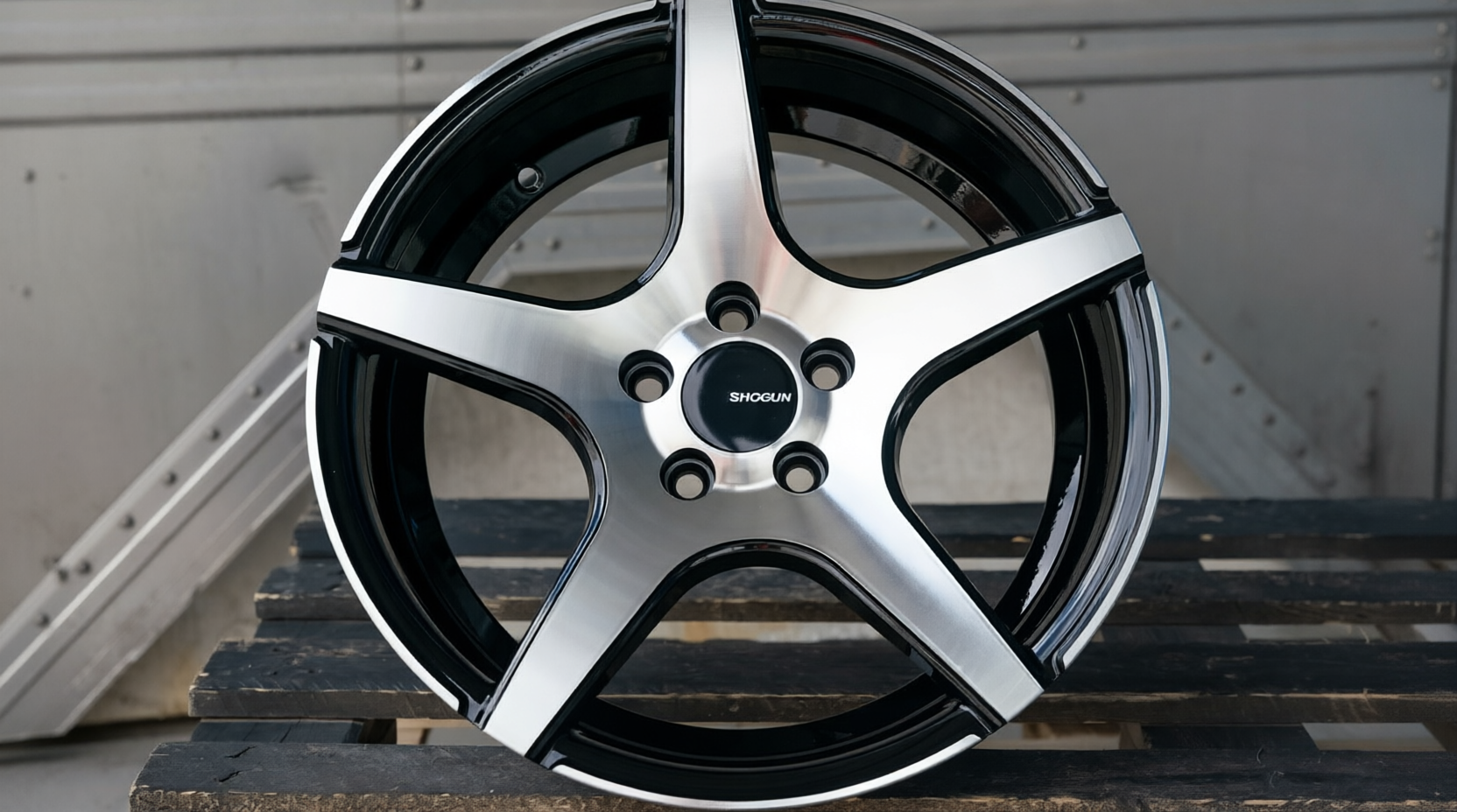 NEW! Комплект дисков Shogun H5 R16 7.0J ET35 5*100 (S206) NN