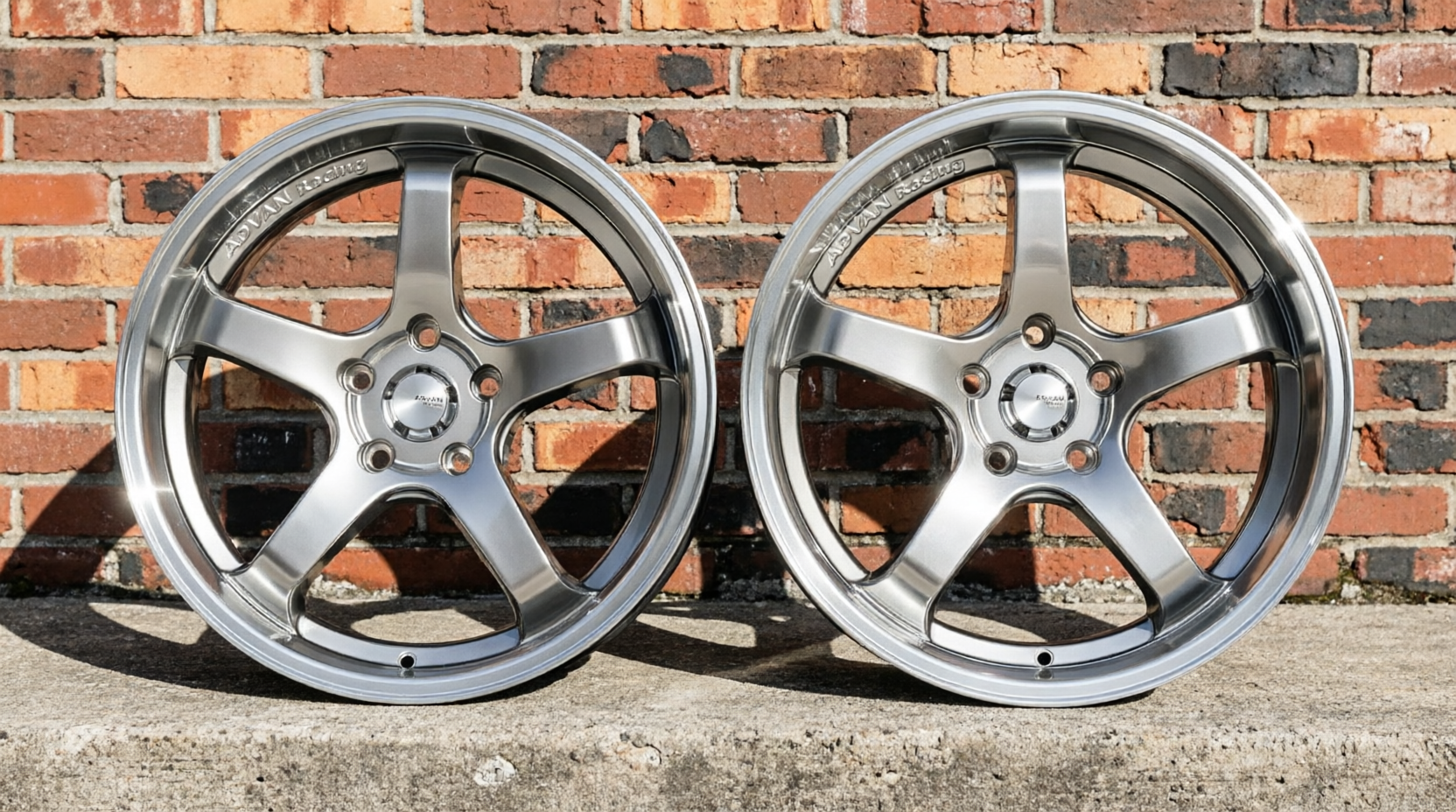 NEW! Style Advan GT R18 8.0/9.0j ET38/35 5*114.3 (E067 E068) NN