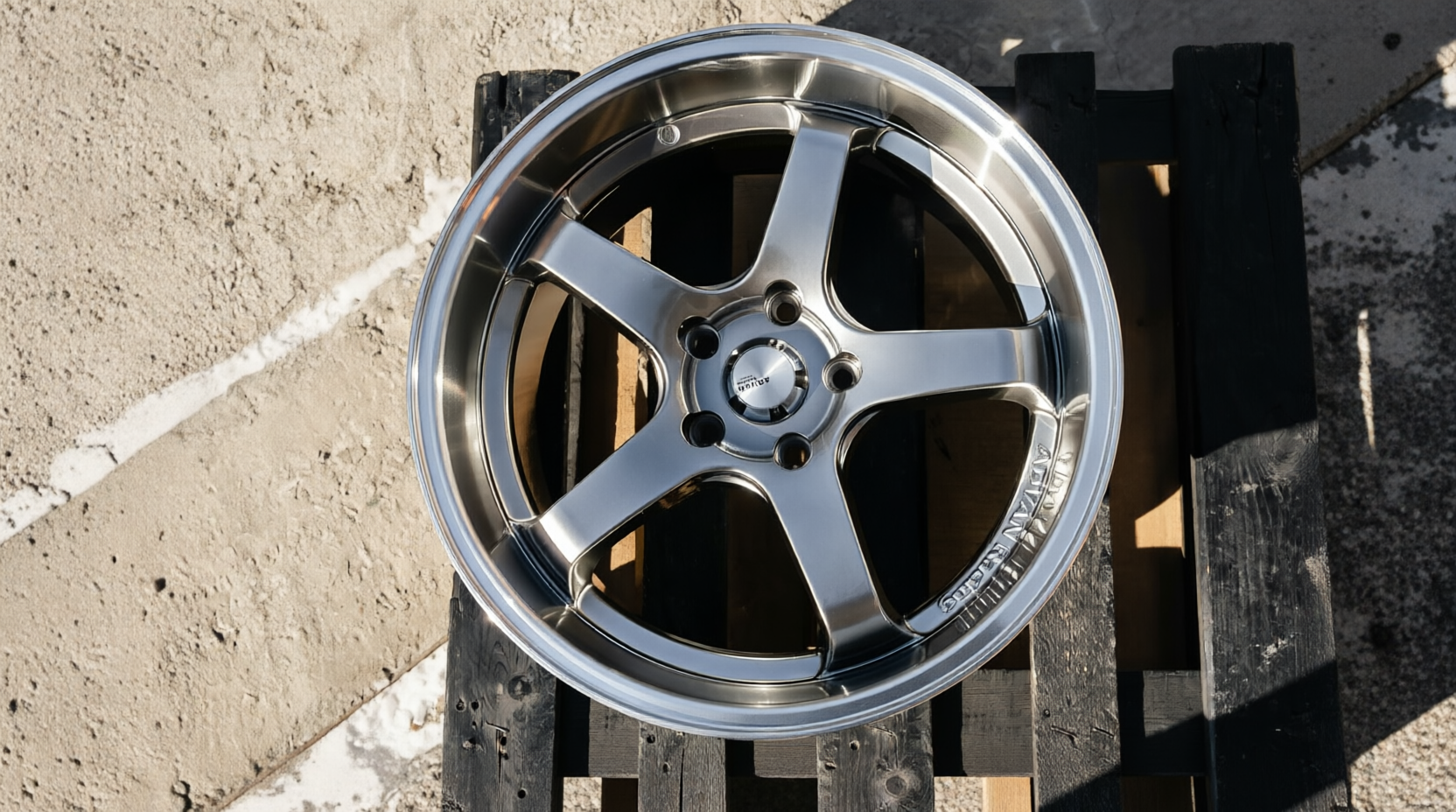 NEW! Комплект Style Advan GT R18 8.0j ET38 5*114.3 (E067) NN