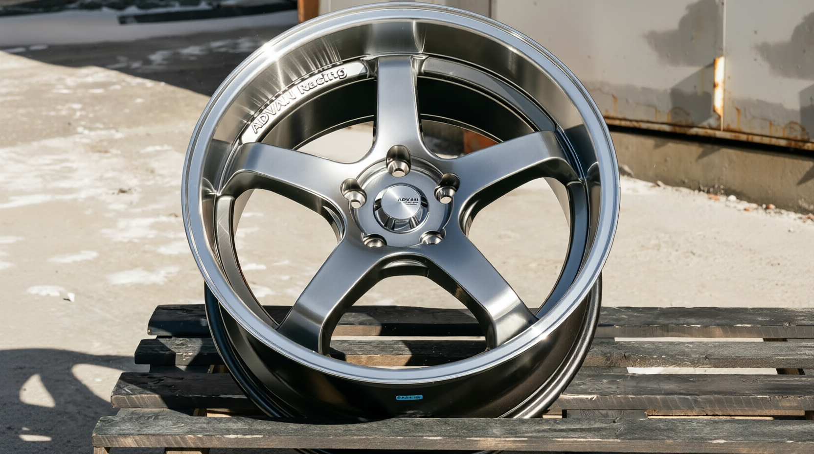 NEW! Комплект Style Advan GT R18 8.0j ET38 5*114.3 (E067) NN