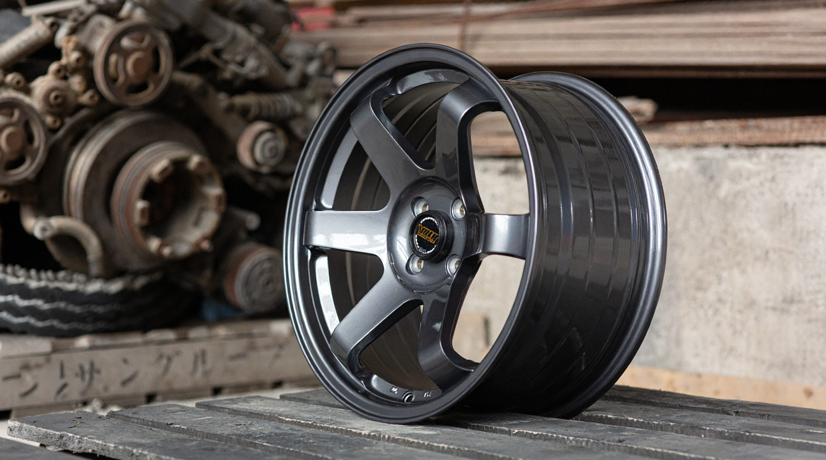 NEW! Комплект дисков Style Rays TE37SL R17 8j ET35 4*100 (D186) NN
