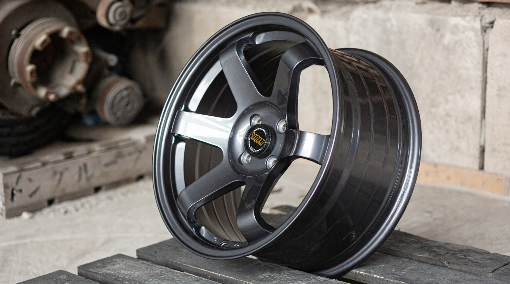 NEW! Комплект дисков Style Rays TE37SL R17 8j ET35 4*100 (D186) NN