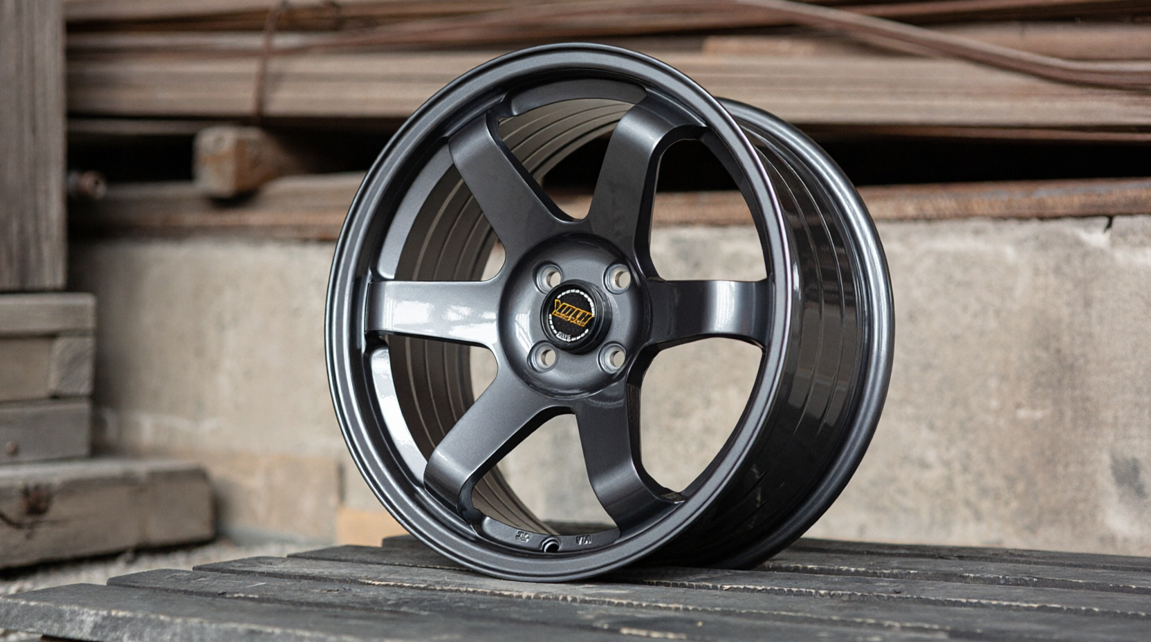 NEW! Комплект дисков Style Rays TE37SL R17 8j ET35 4*100 (D186) NN