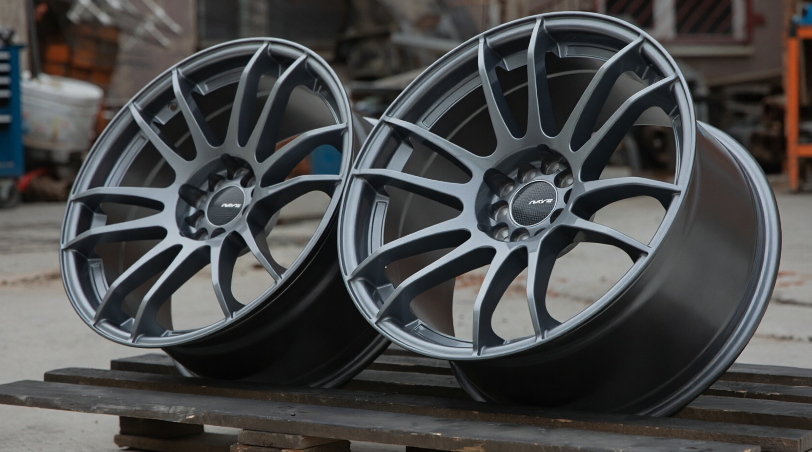NEW! Rays Gram 57xtreme R18 8.5j/9.5j 5*100/114.3 (D165 D166) NN