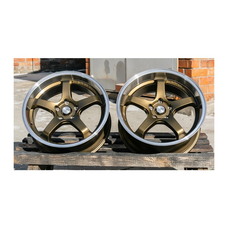 NEW! Style Advan GT R18 8.0/9.0j ET38/35 5*114.3 (E069 E070) NN