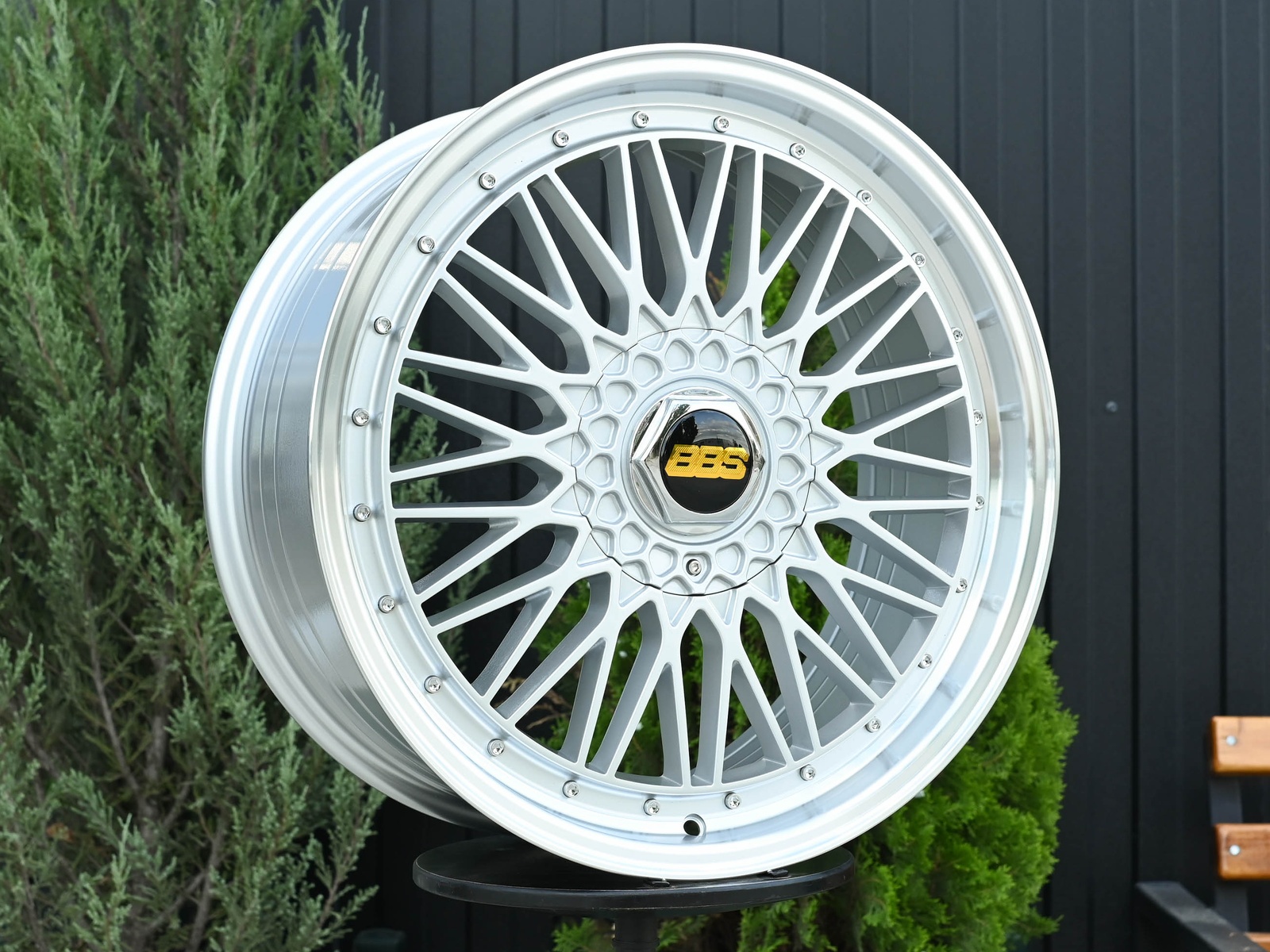 R18 BBS RS Стиль 8.0J ET40 5*112 Серебро