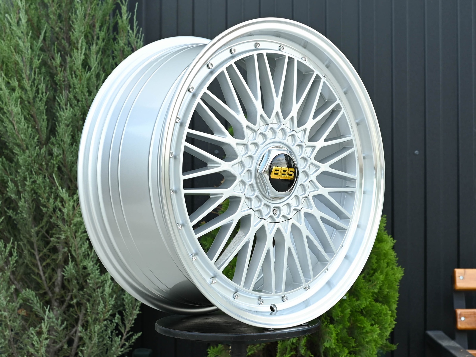 R17 BBS RS Стиль 7.5J ET38 5*114.3 Серебро