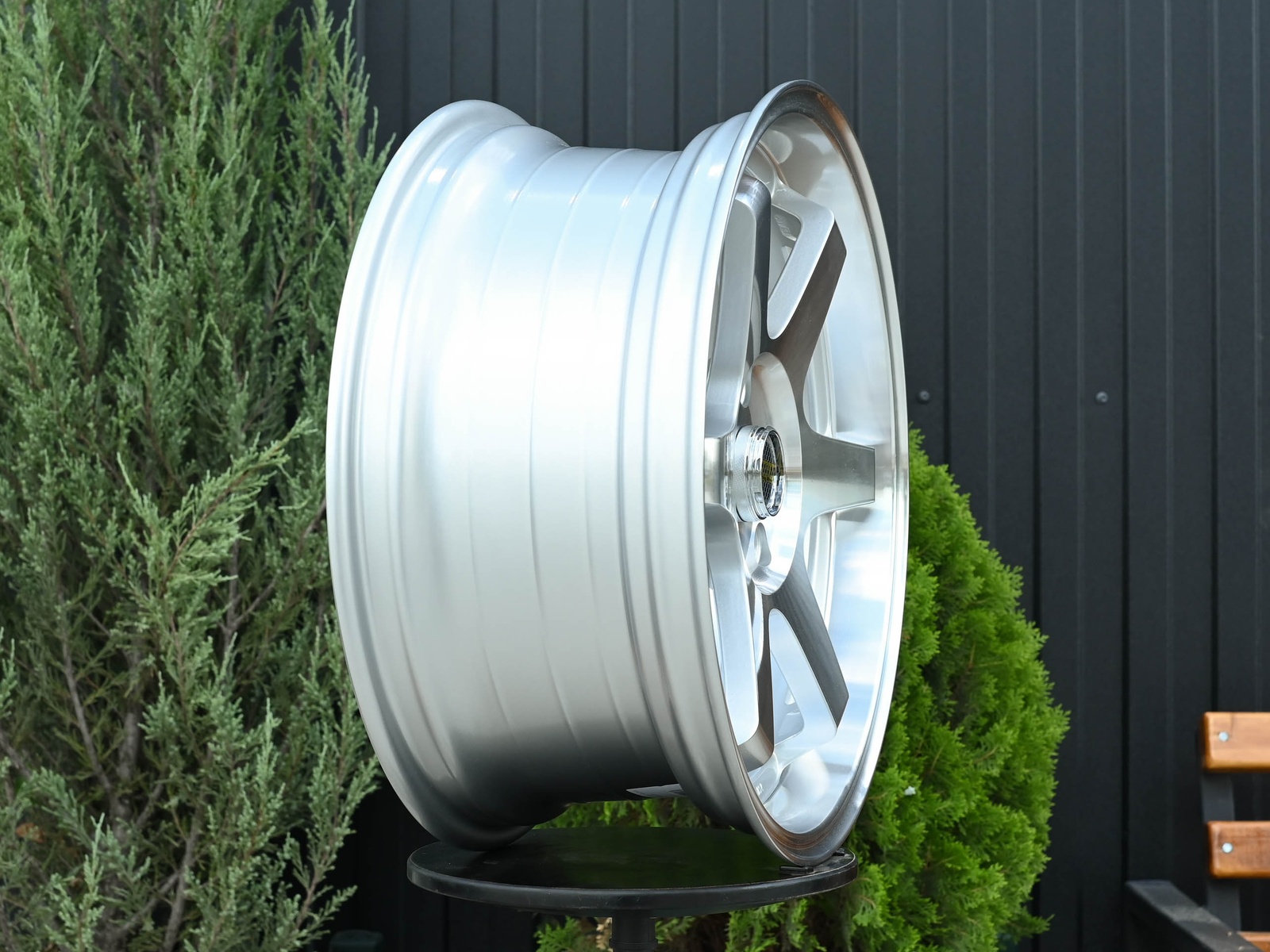R18 Volk Racing TE37SL Стиль 8.0J ET40 5*114.3 Серебро ФЗ
