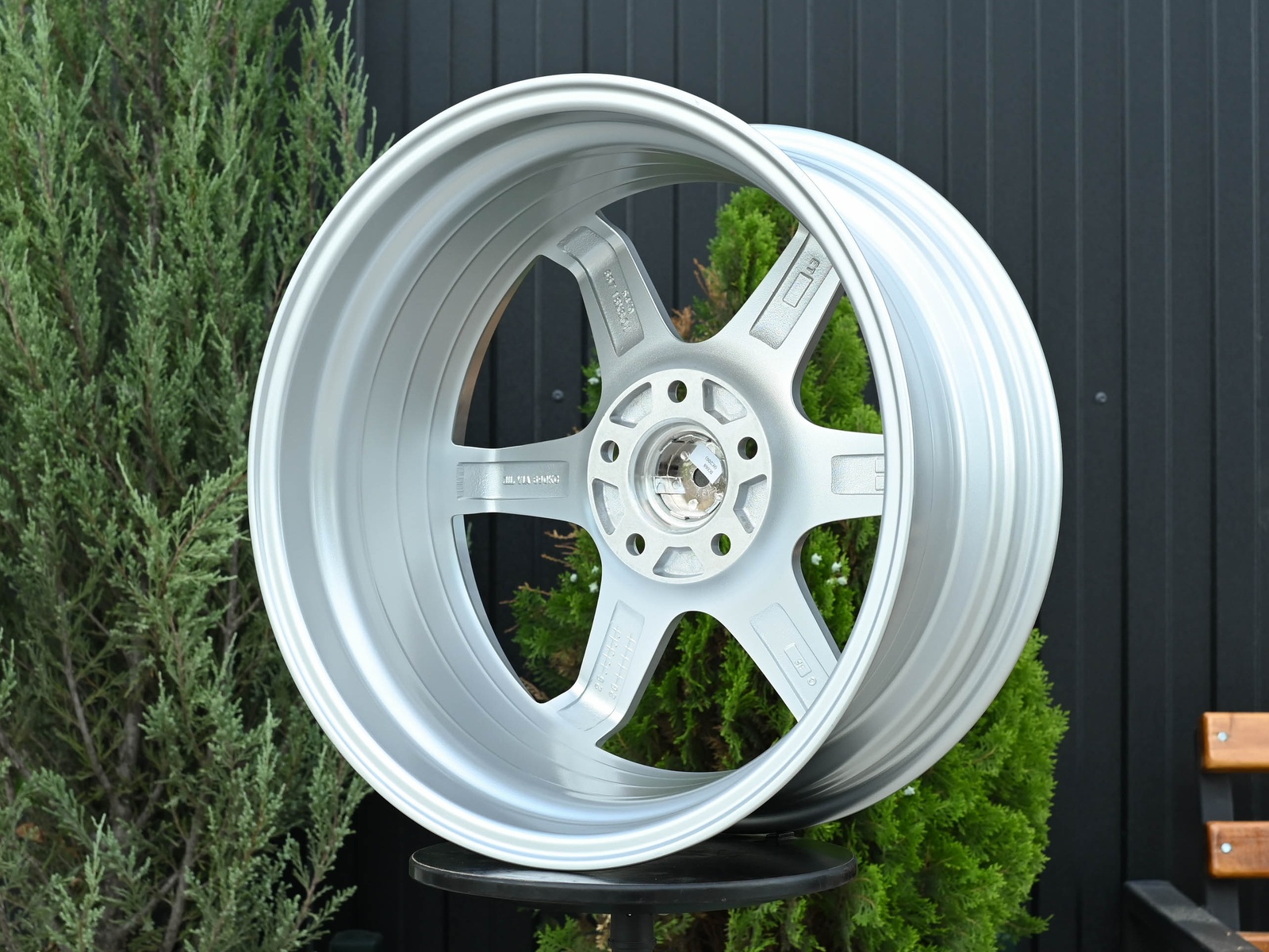 R18 Volk Racing TE37SL Стиль 8.0J ET40 5*114.3 Серебро ФЗ