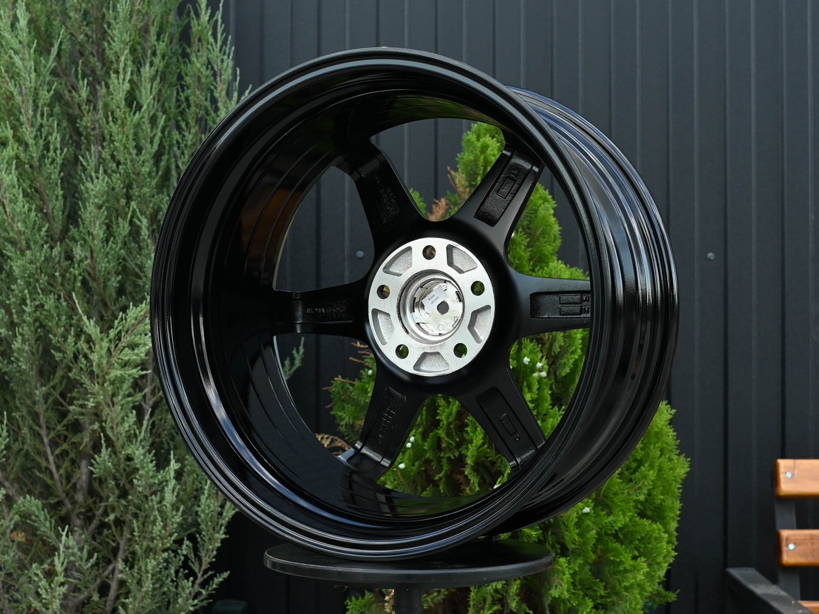 R18 Volk Racing TE37SL Стиль 8.0J ET40 5*114.3 Черный