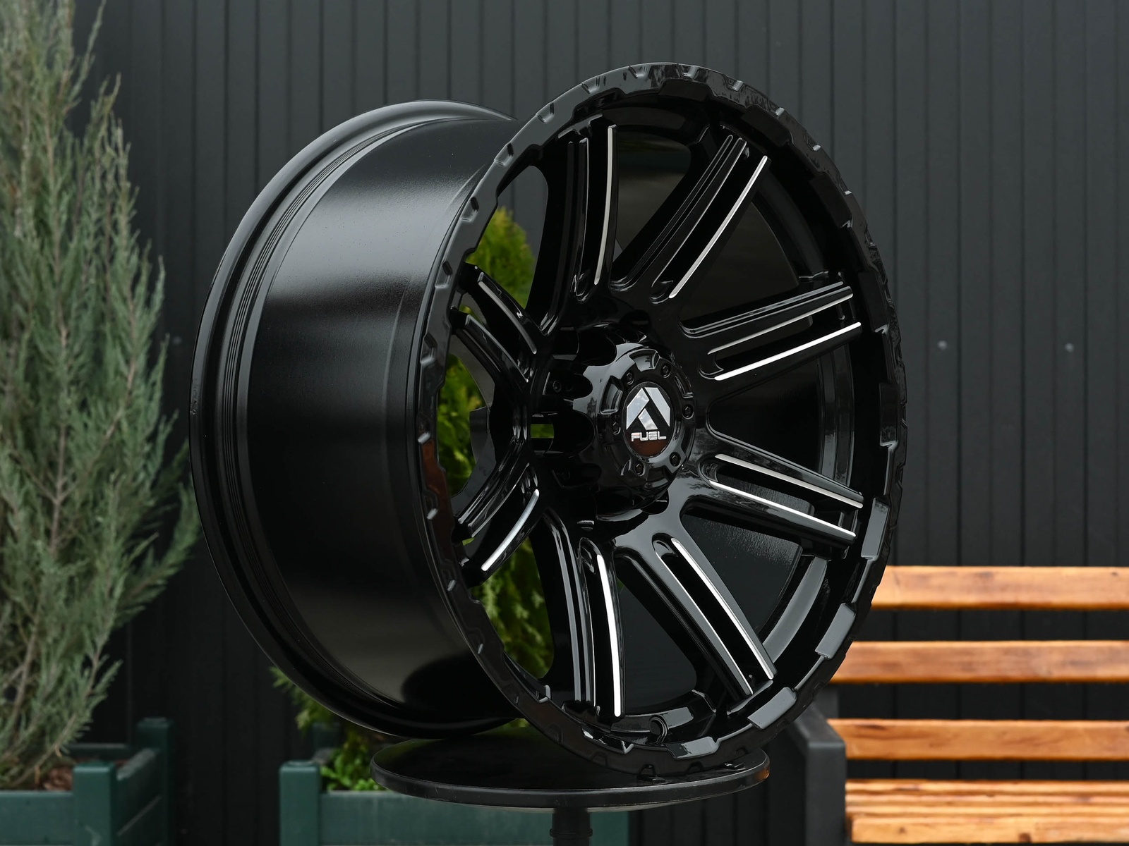 R18 Fuel FBX 5258 Стиль 9.0J ET12 6*139.7 Черный ФЗ