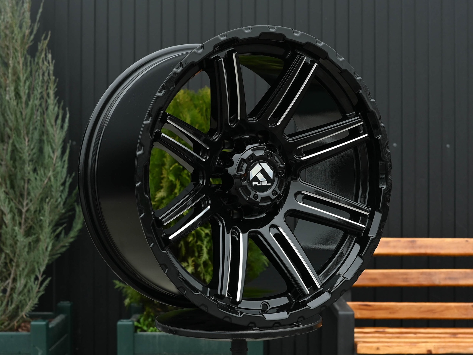 R18 Fuel FBX 5258 Стиль 9.0J ET12 6*139.7 Черный ФЗ