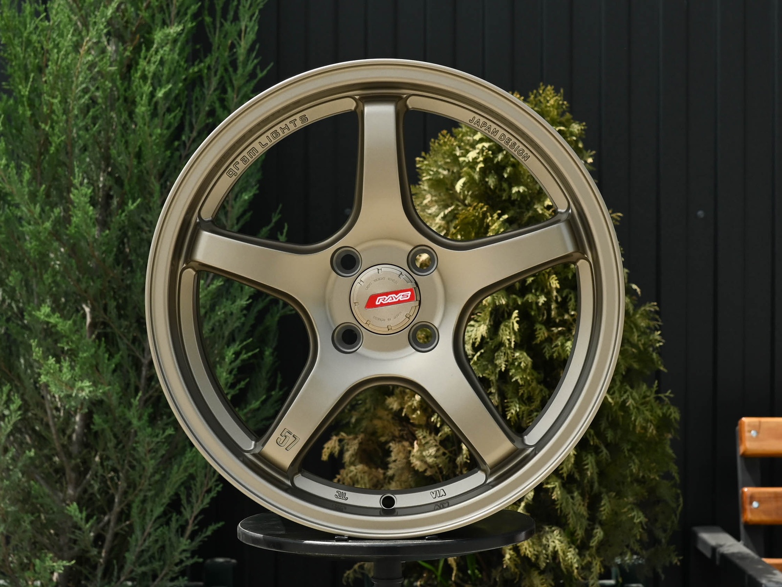 R15 Rays Gram 57CR Стиль 6.5J ET38 4*100 Бронза