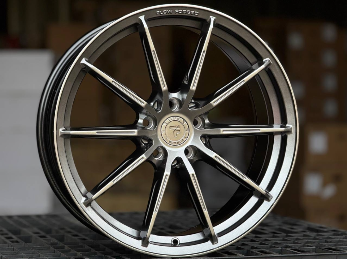 Литые диски FLOW FORMING TITAN FORGED TF34 9834 19, 5x114.3, HYPER BLACK (ET: 35, DIA: 73.1, W: 8.5)