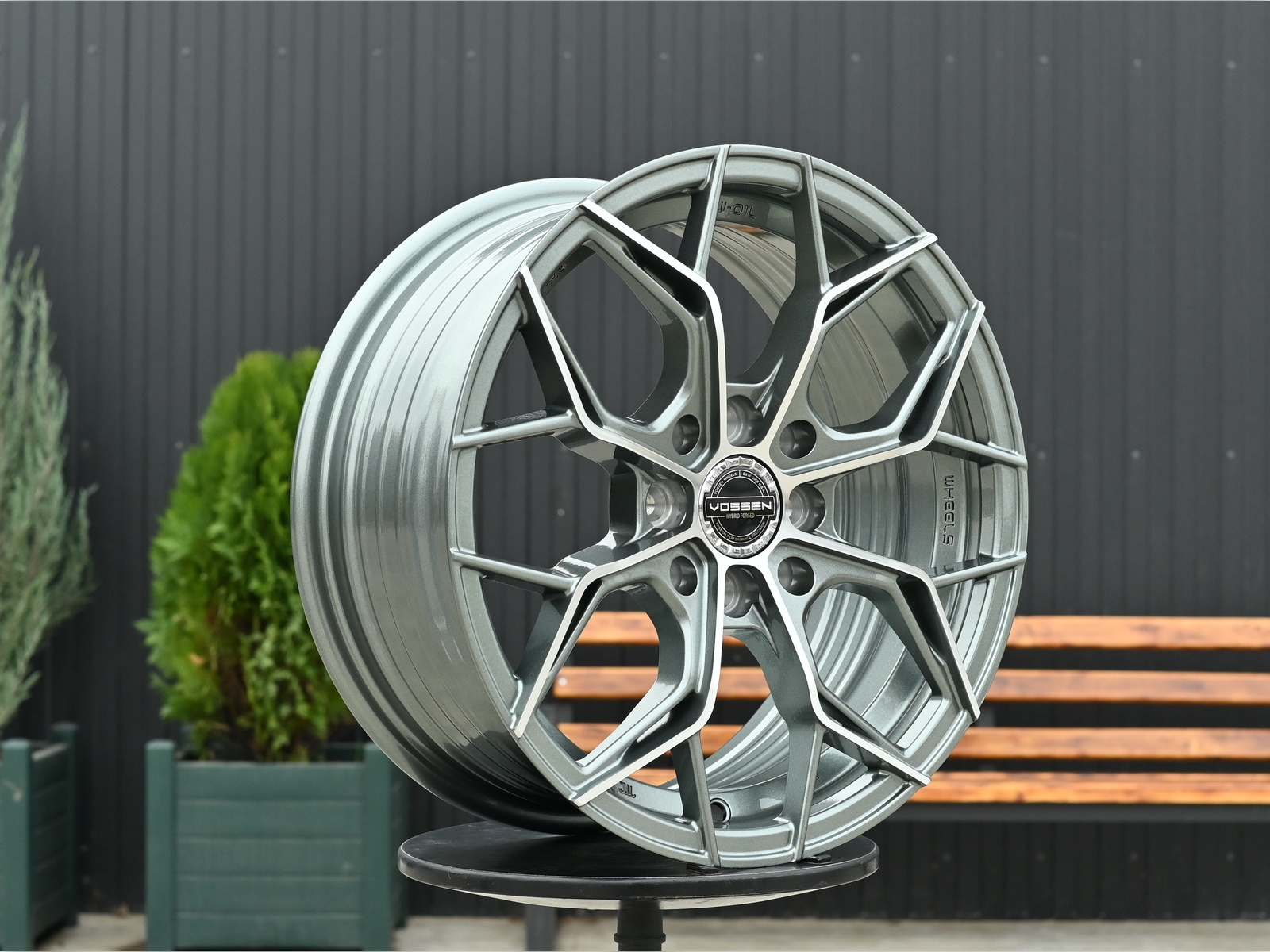 R15 RGW 07 6.5J ET38 4*100/114.3 Глянцевый Графит ФЗ