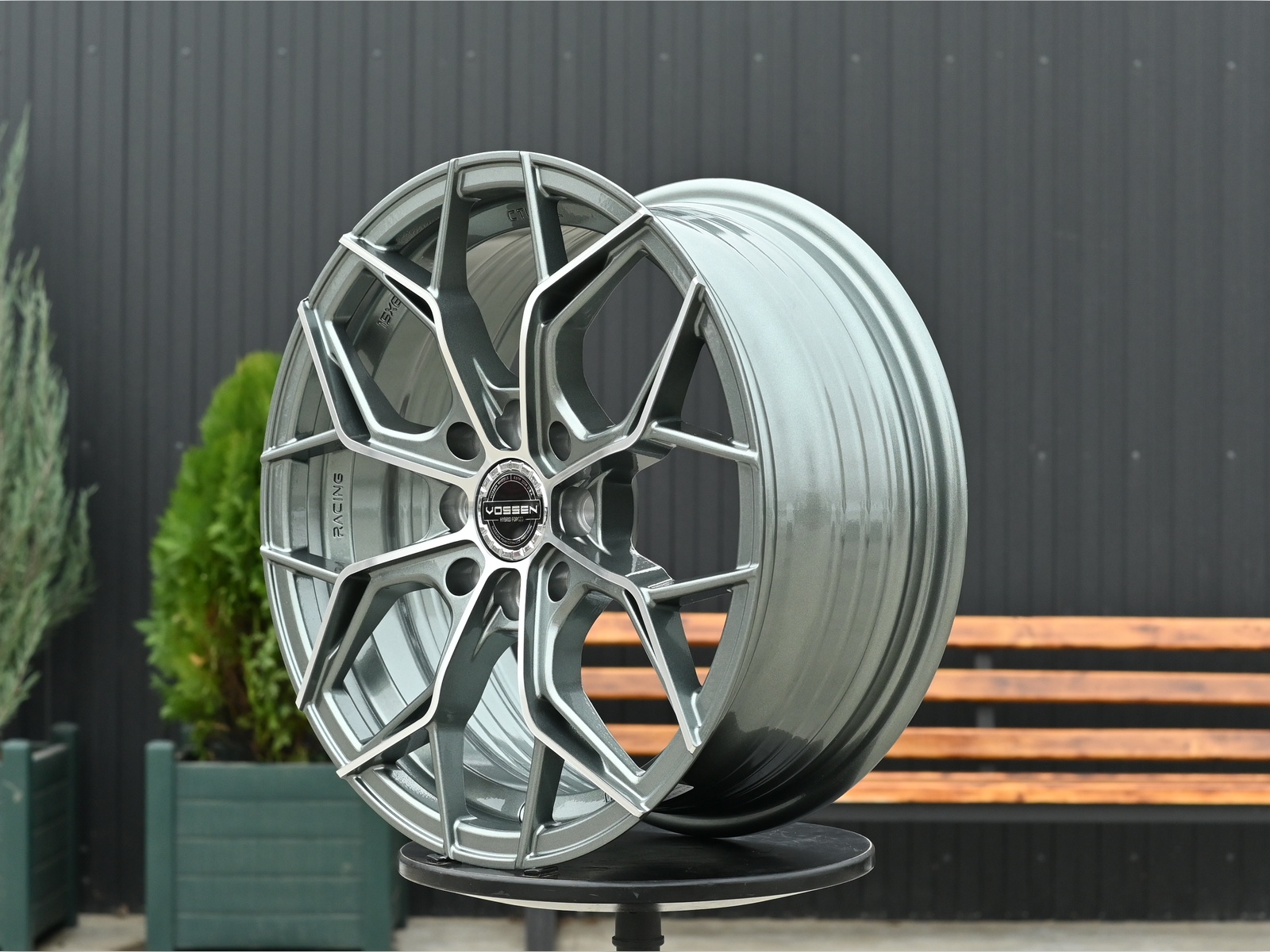 R15 RGW 07 6.5J ET38 4*100/114.3 Глянцевый Графит ФЗ