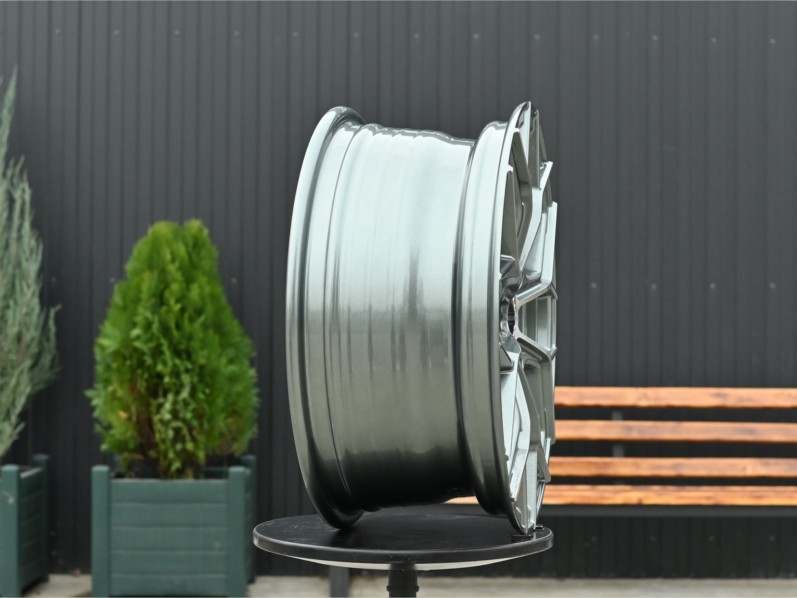 R15 RGW 07 6.5J ET38 4*100/114.3 Глянцевый Графит ФЗ