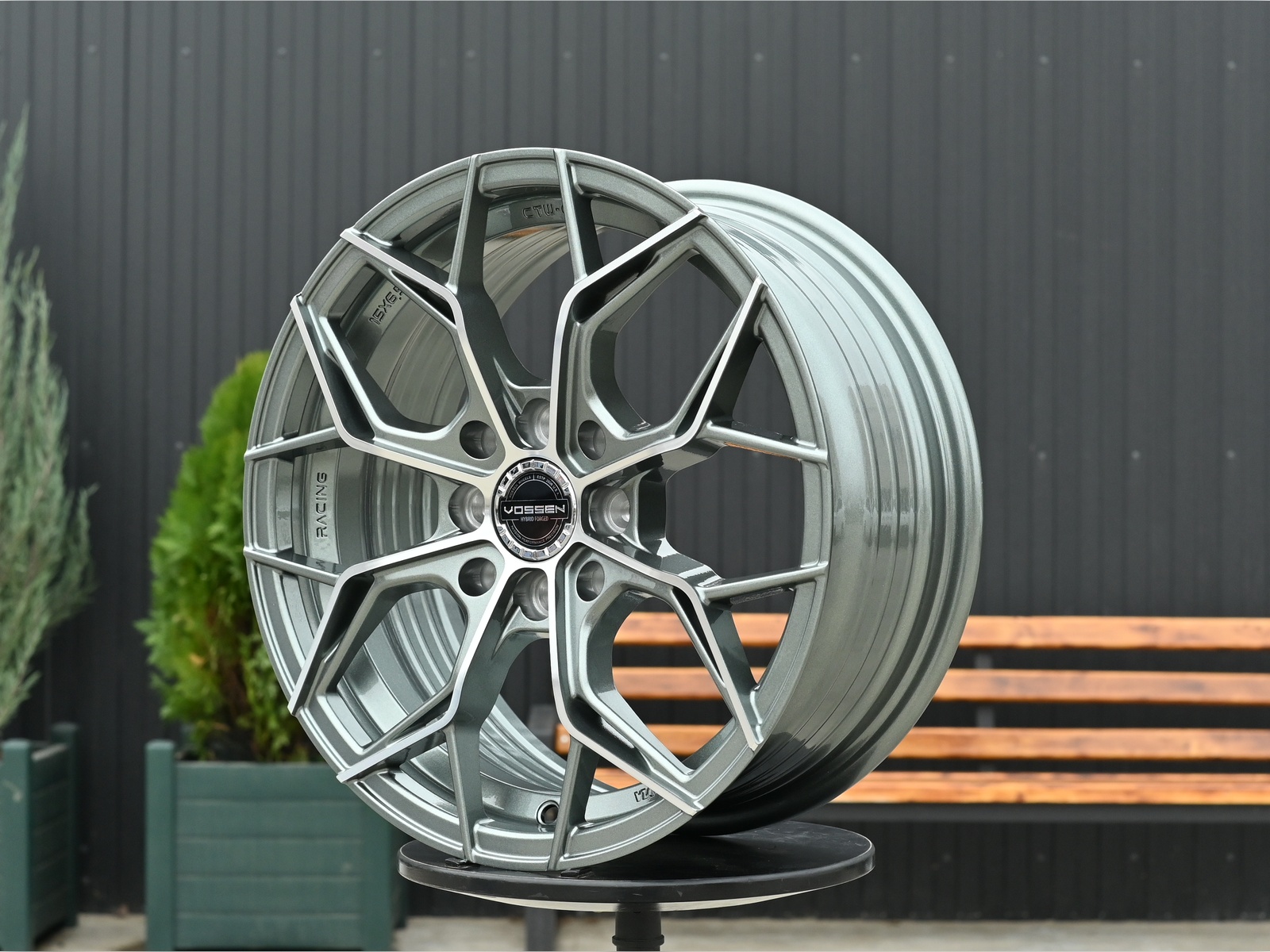 R15 RGW 07 6.5J ET38 4*100/114.3 Глянцевый Графит ФЗ