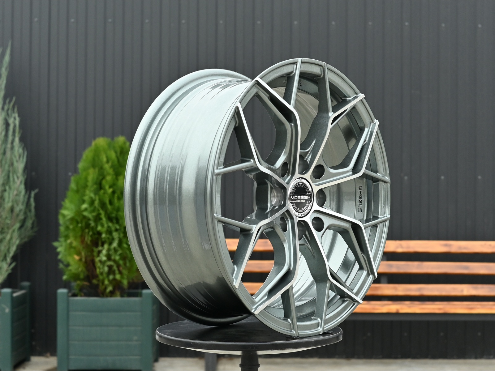 R15 RGW 07 6.5J ET38 4*100/114.3 Глянцевый Графит ФЗ