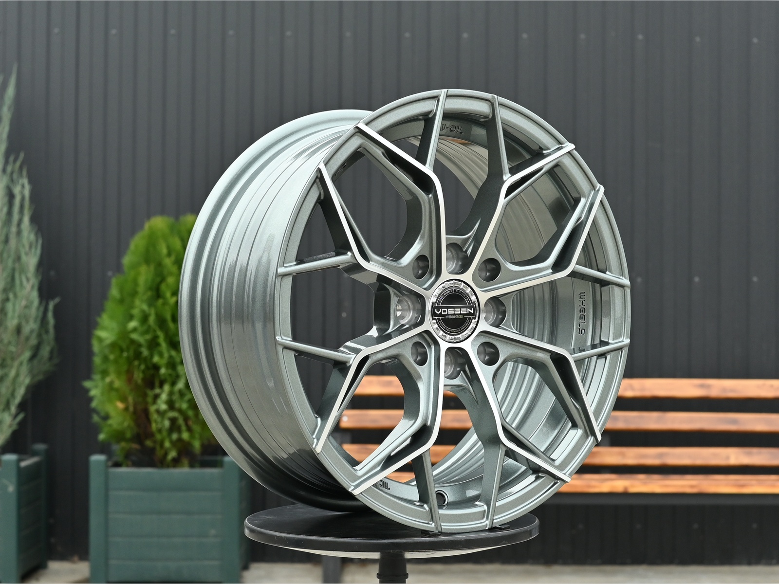 R15 RGW 07 6.5J ET38 4*100/114.3 Глянцевый Графит ФЗ